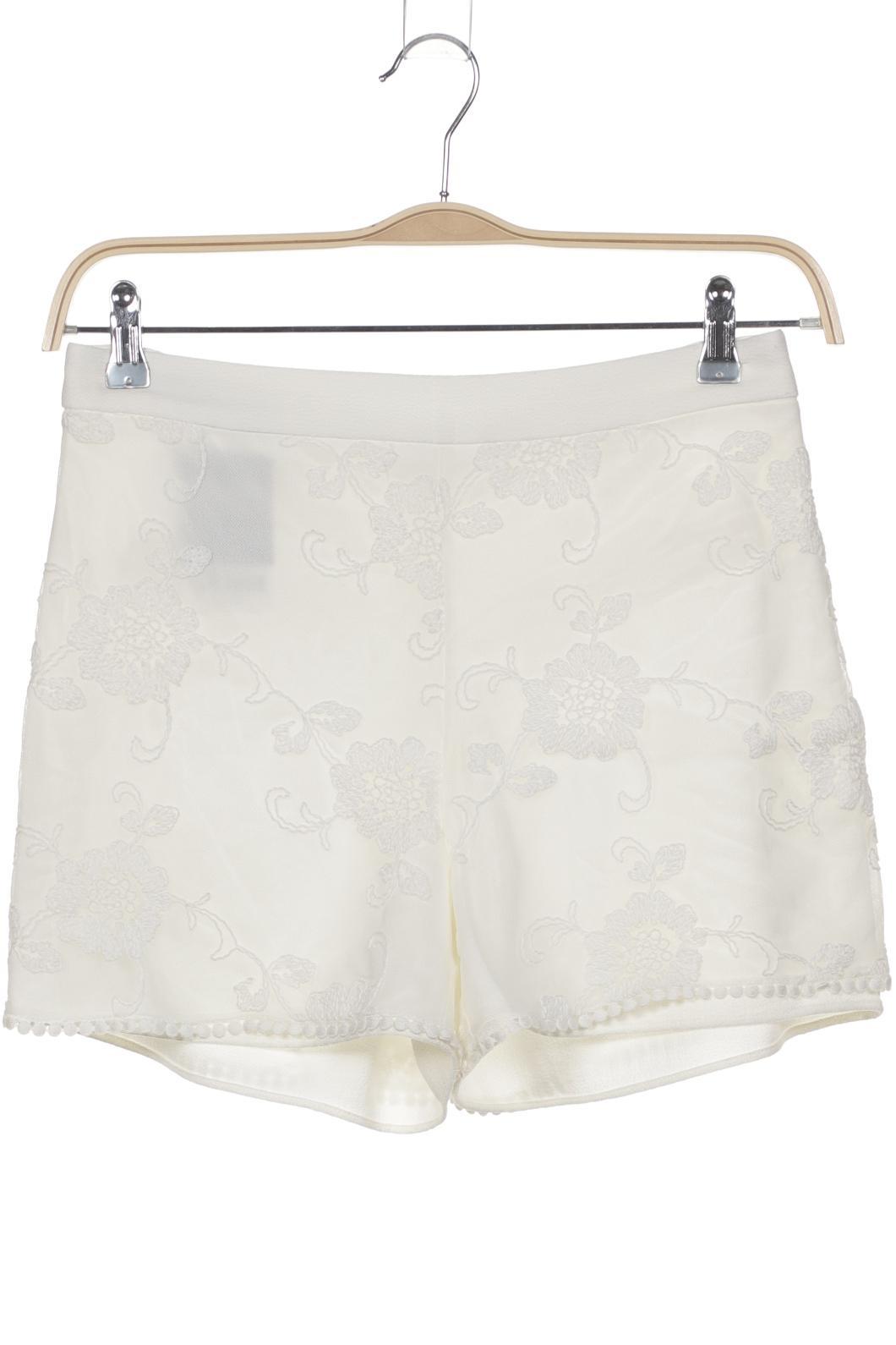

Zara Damen Shorts, cremeweiß, Gr. 38