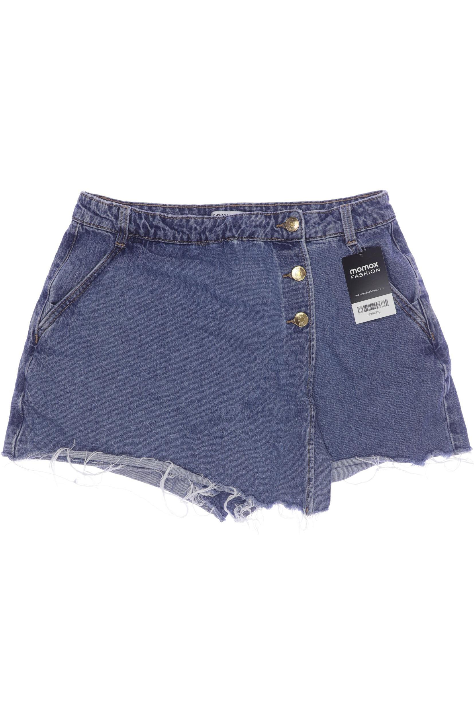 

Zara Damen Shorts, blau, Gr. 42
