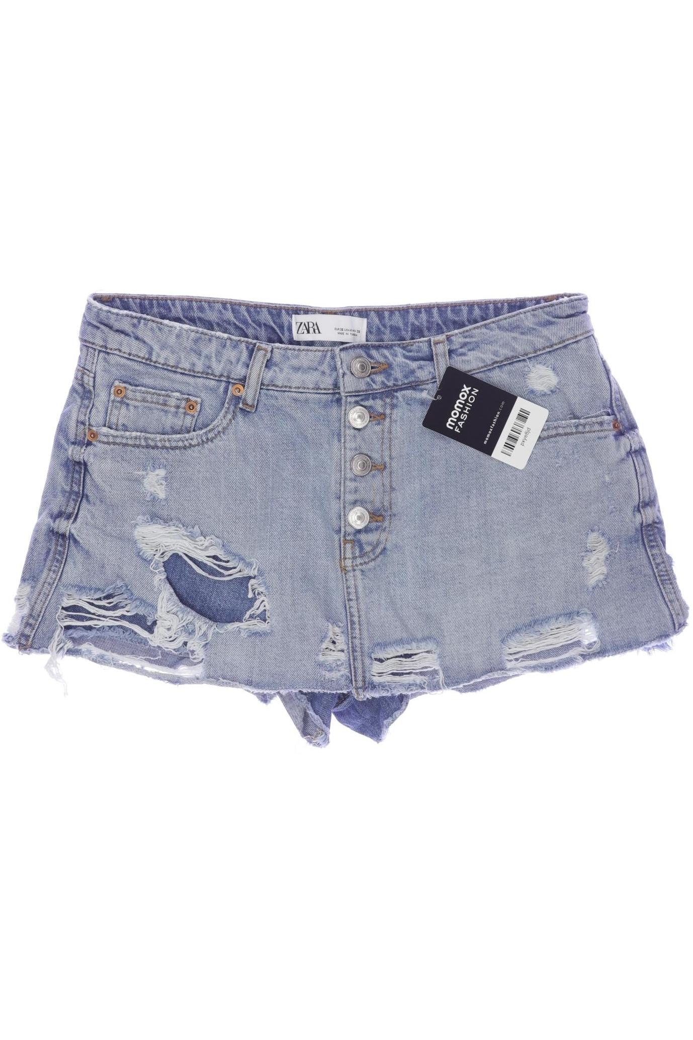 

Zara Damen Shorts, blau, Gr. 36