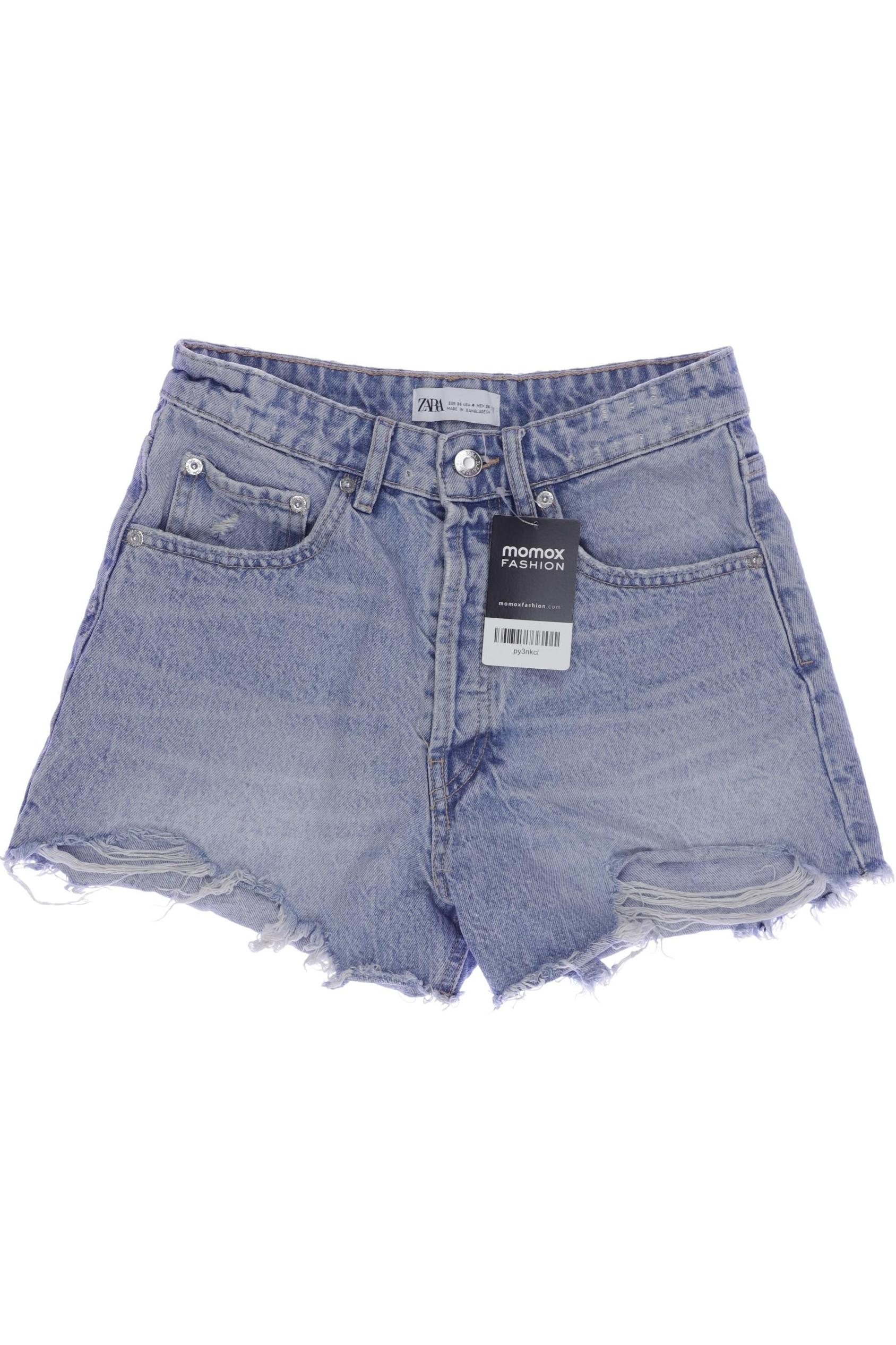 

Zara Damen Shorts, hellblau, Gr. 36