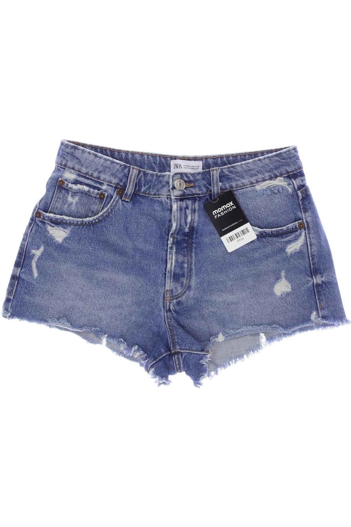 

Zara Damen Shorts, blau, Gr. 38