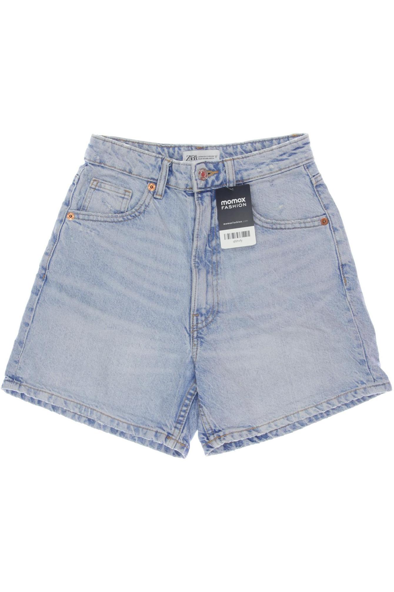 

Zara Damen Shorts, hellblau, Gr. 34