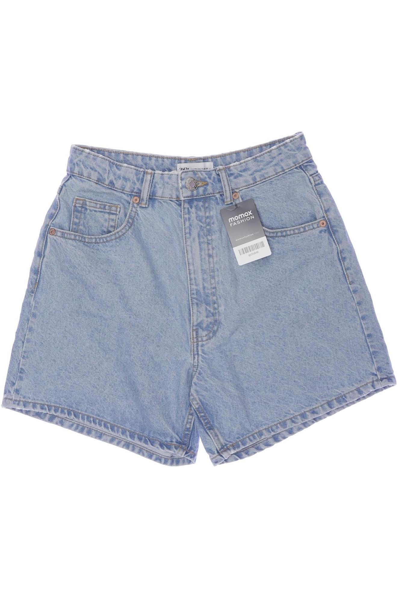

Zara Damen Shorts, blau, Gr. 38