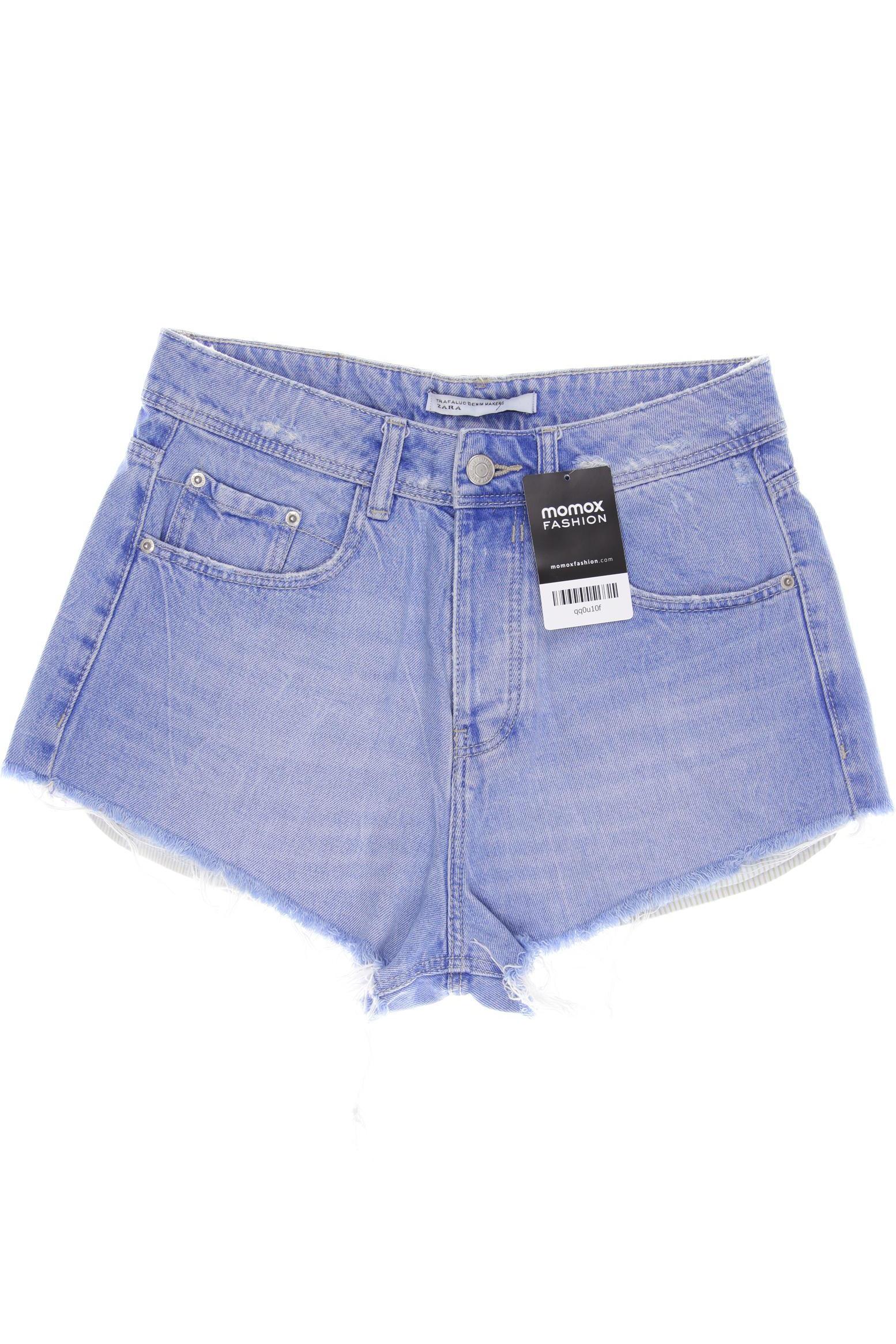 

ZARA Damen Shorts, blau