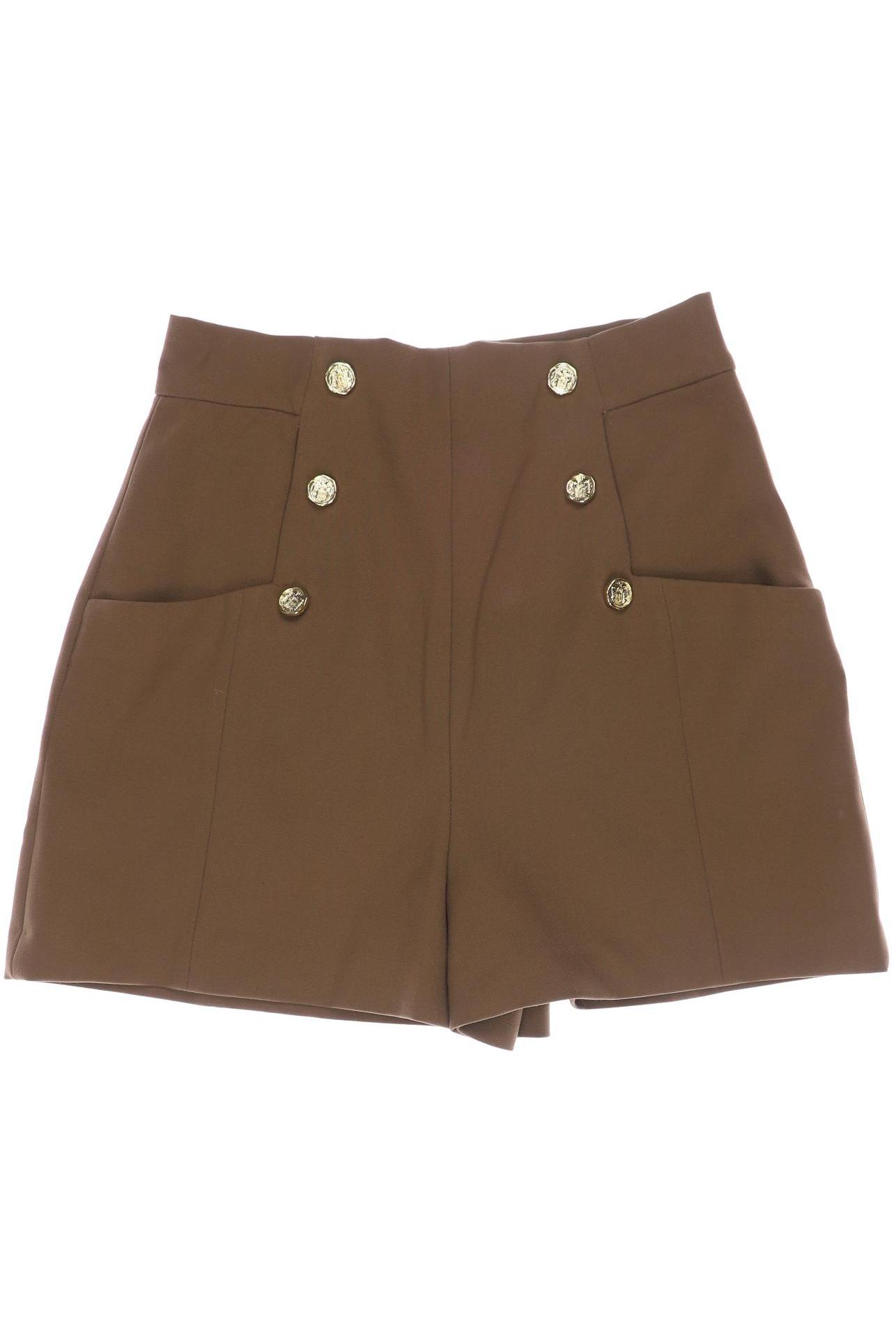 

ZARA Damen Shorts, braun