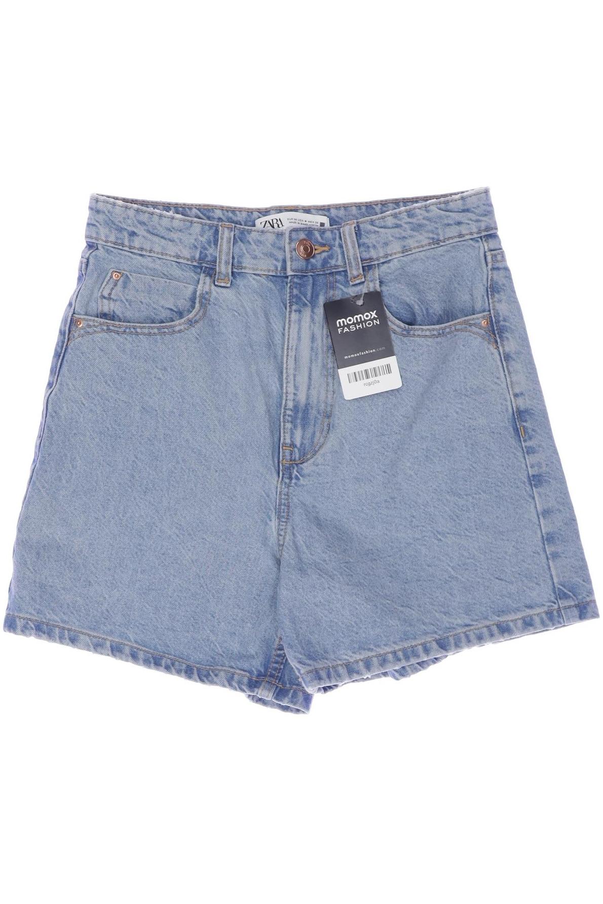 

Zara Damen Shorts, hellblau, Gr. 36