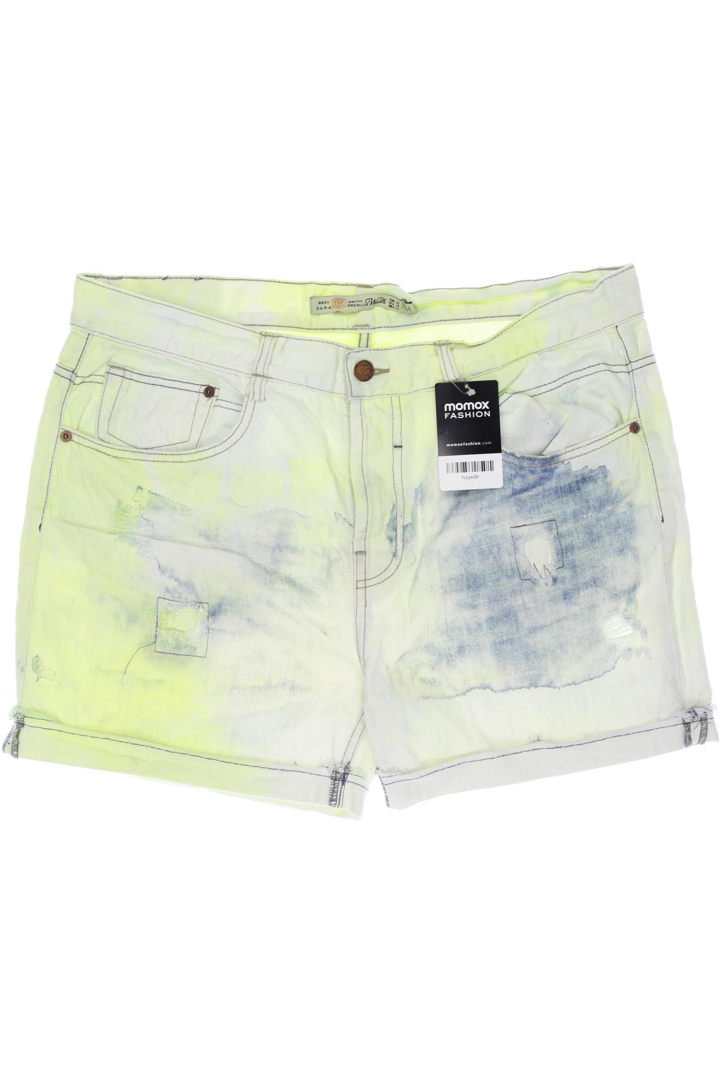 

Zara Damen Shorts, gelb, Gr. 42