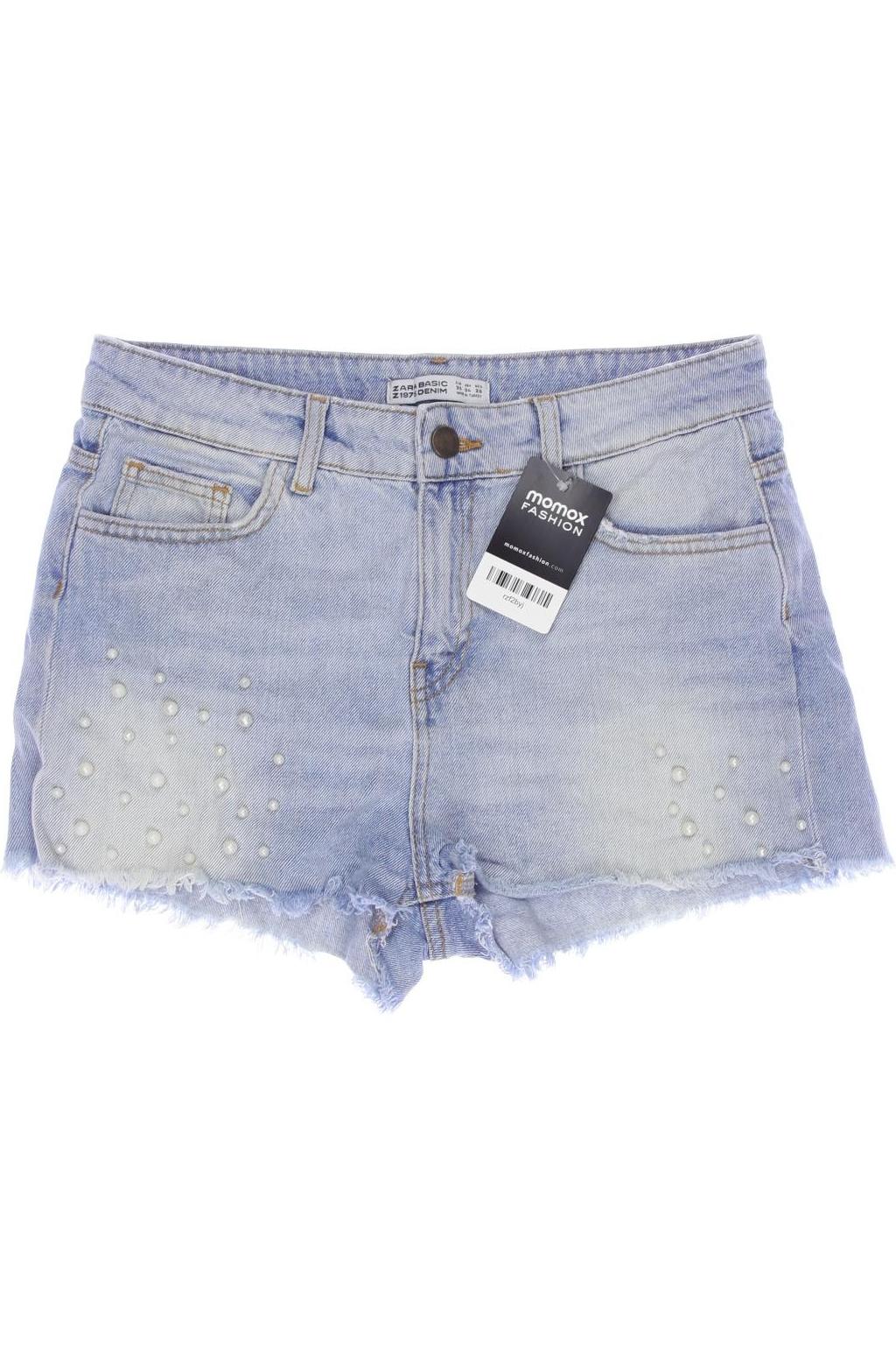 

Zara Damen Shorts, blau, Gr. 36