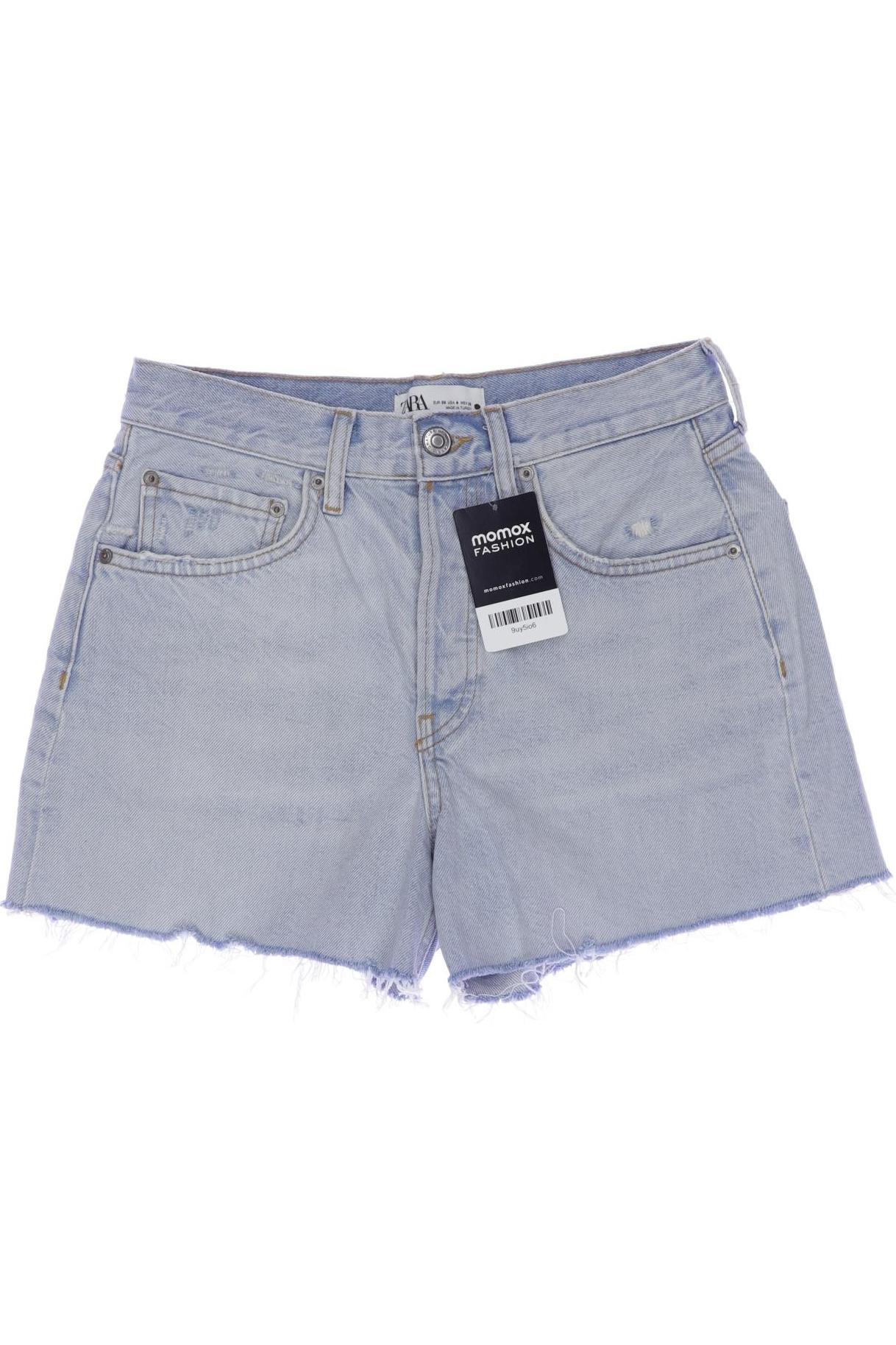 

Zara Damen Shorts, hellblau, Gr. 36
