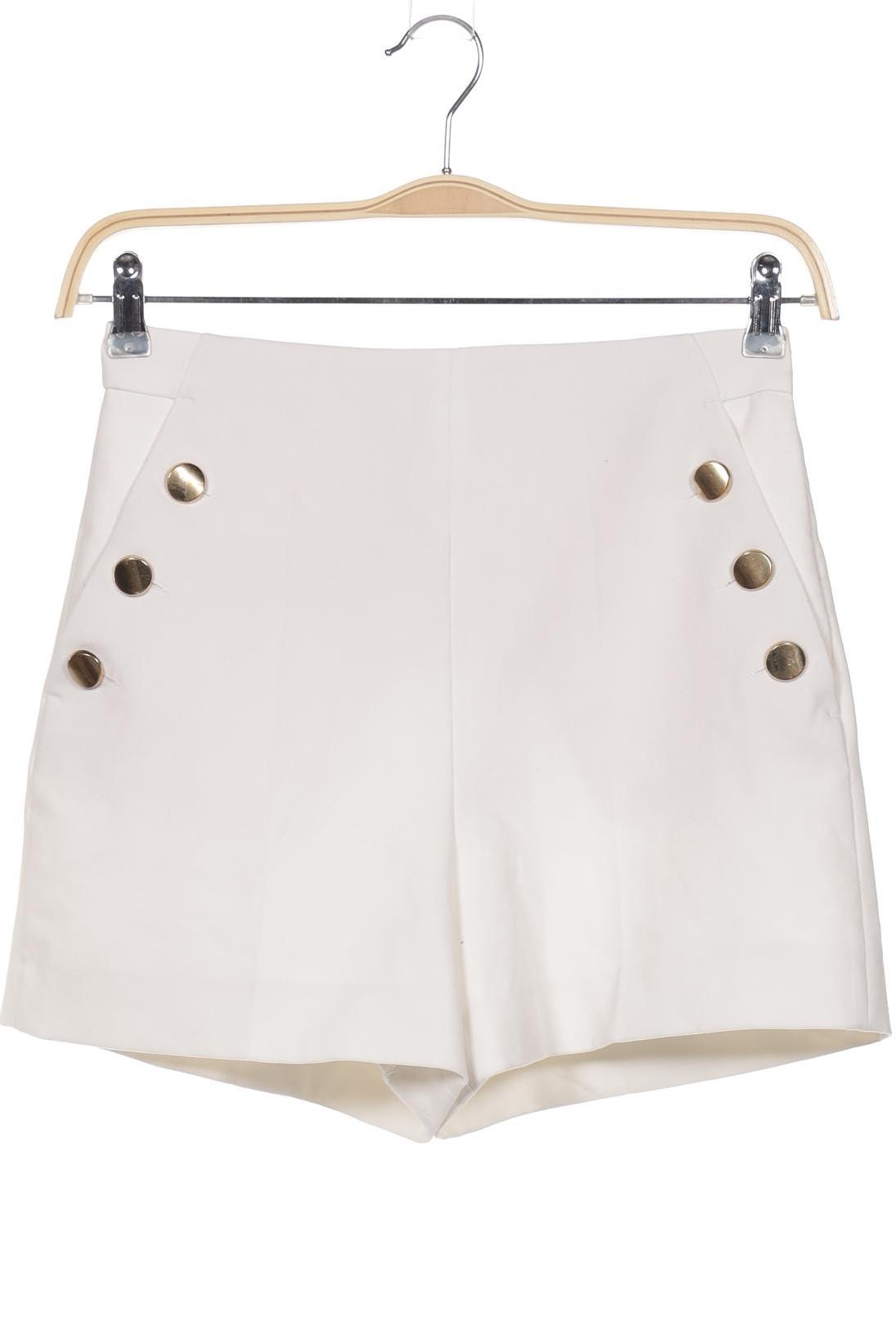 

Zara Damen Shorts, weiß, Gr. 38