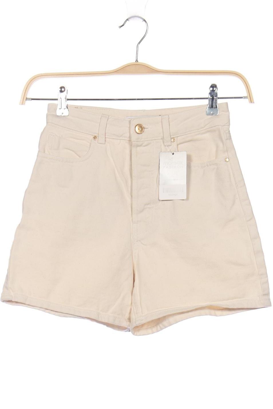 

Zara Damen Shorts, cremeweiß, Gr. 34