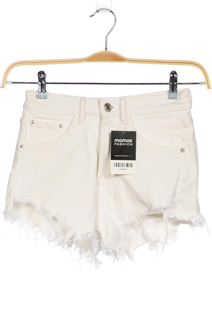 

Zara Damen Shorts, weiß, Gr. 34