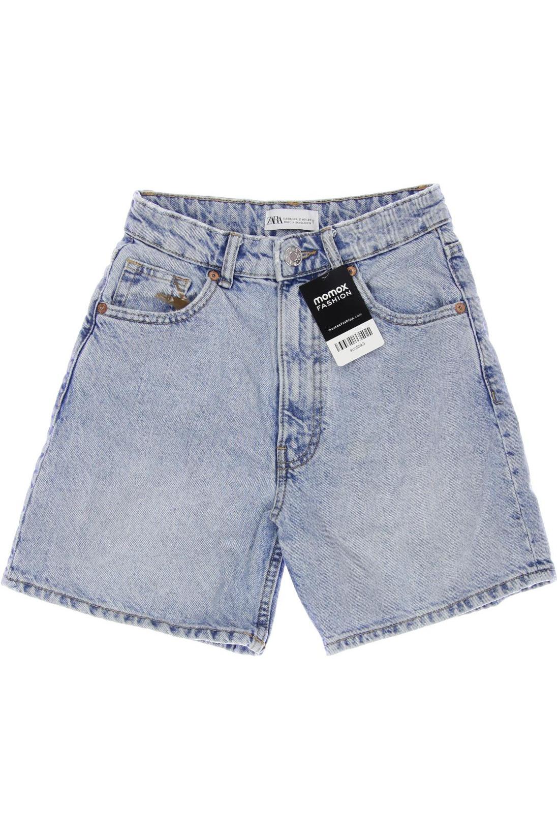 

Zara Damen Shorts, hellblau, Gr. 34