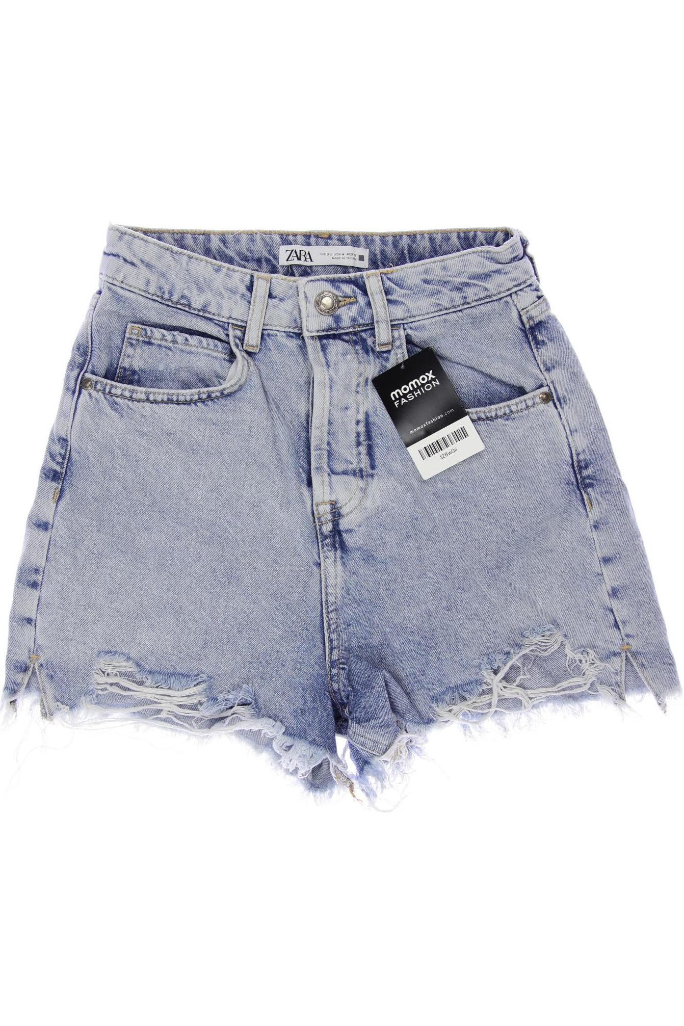 

Zara Damen Shorts, blau, Gr. 36