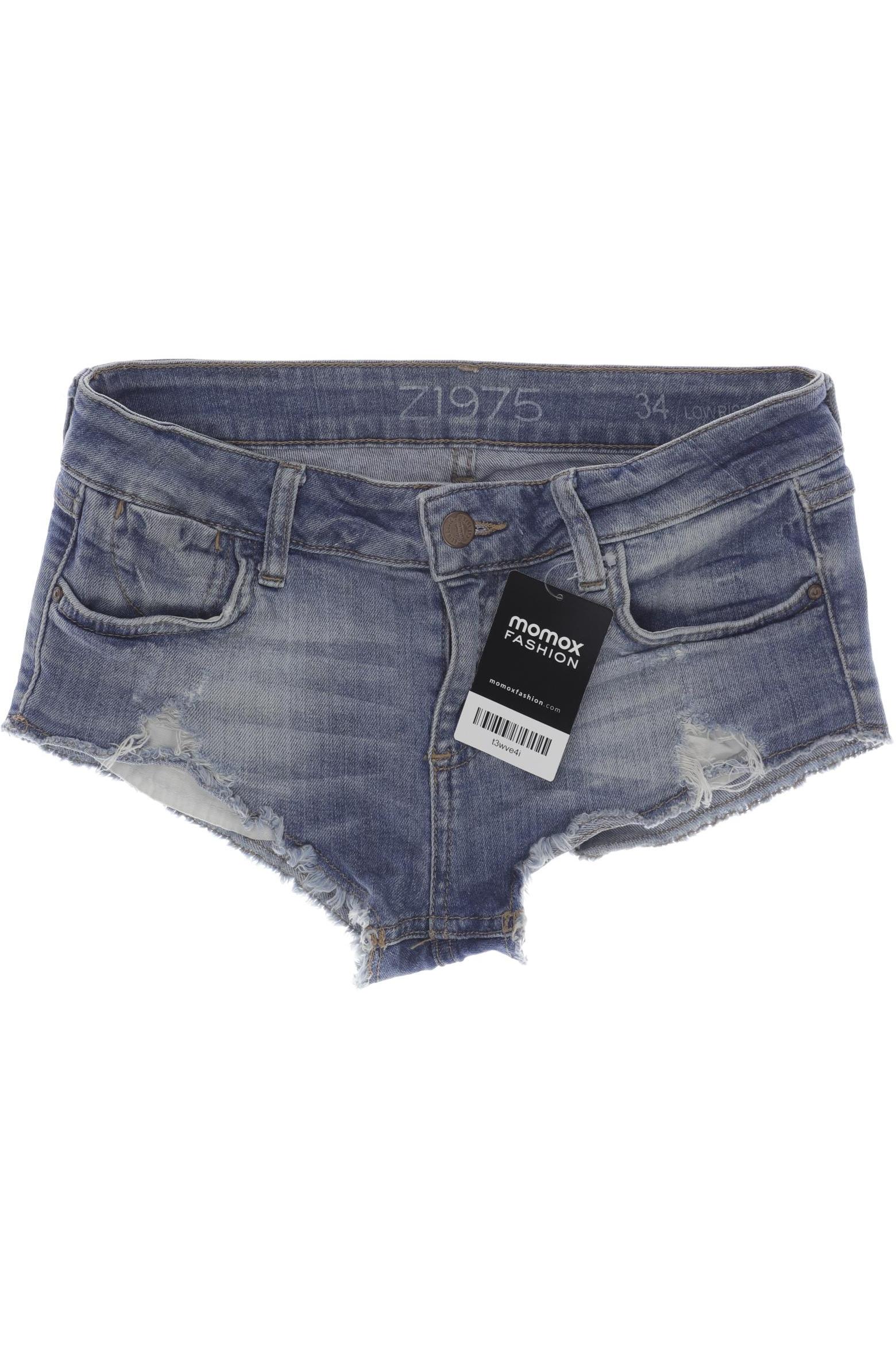 

ZARA Damen Shorts, blau