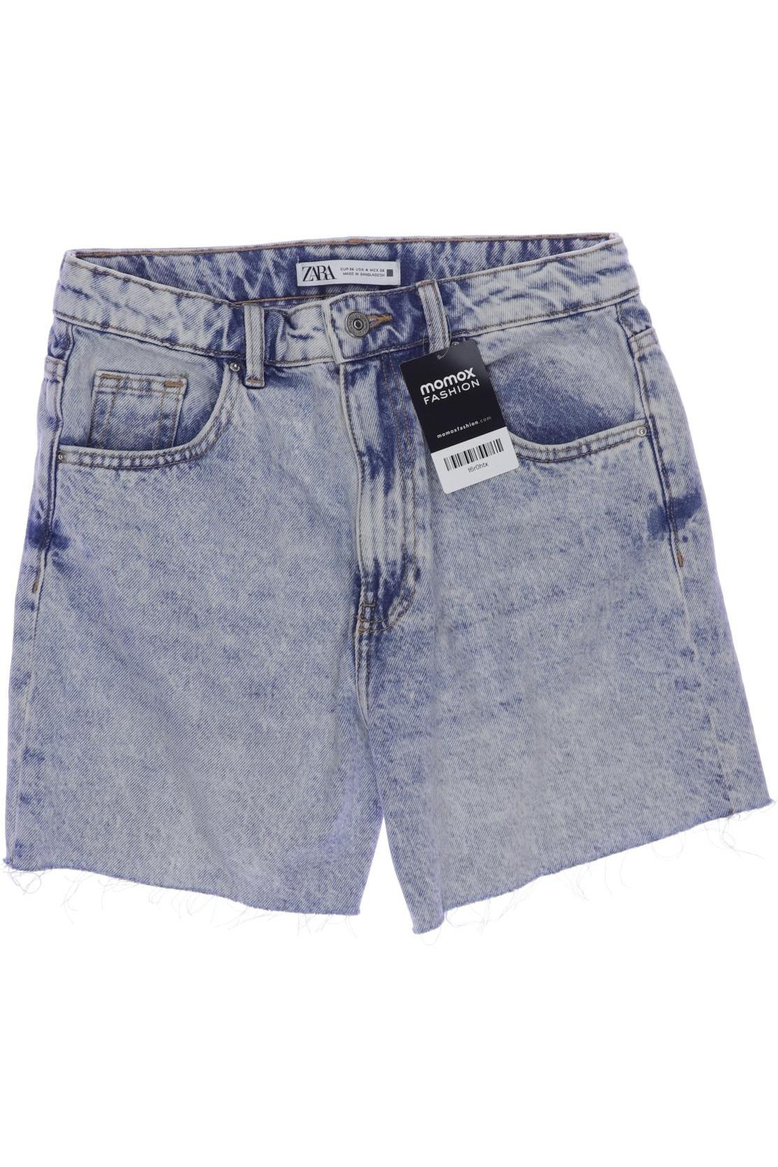 

Zara Damen Shorts, blau, Gr. 36