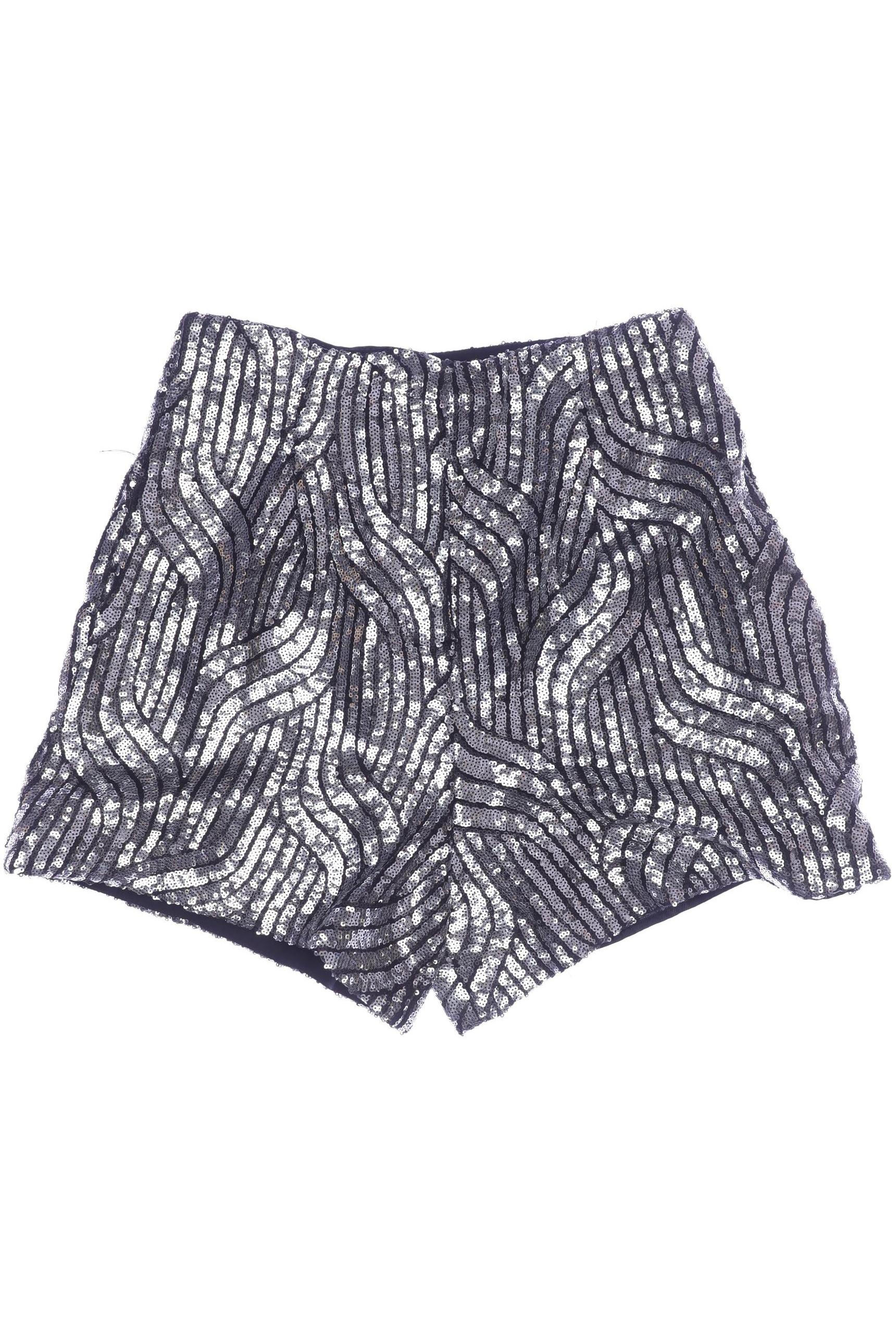

Zara Damen Shorts, silber, Gr. 36