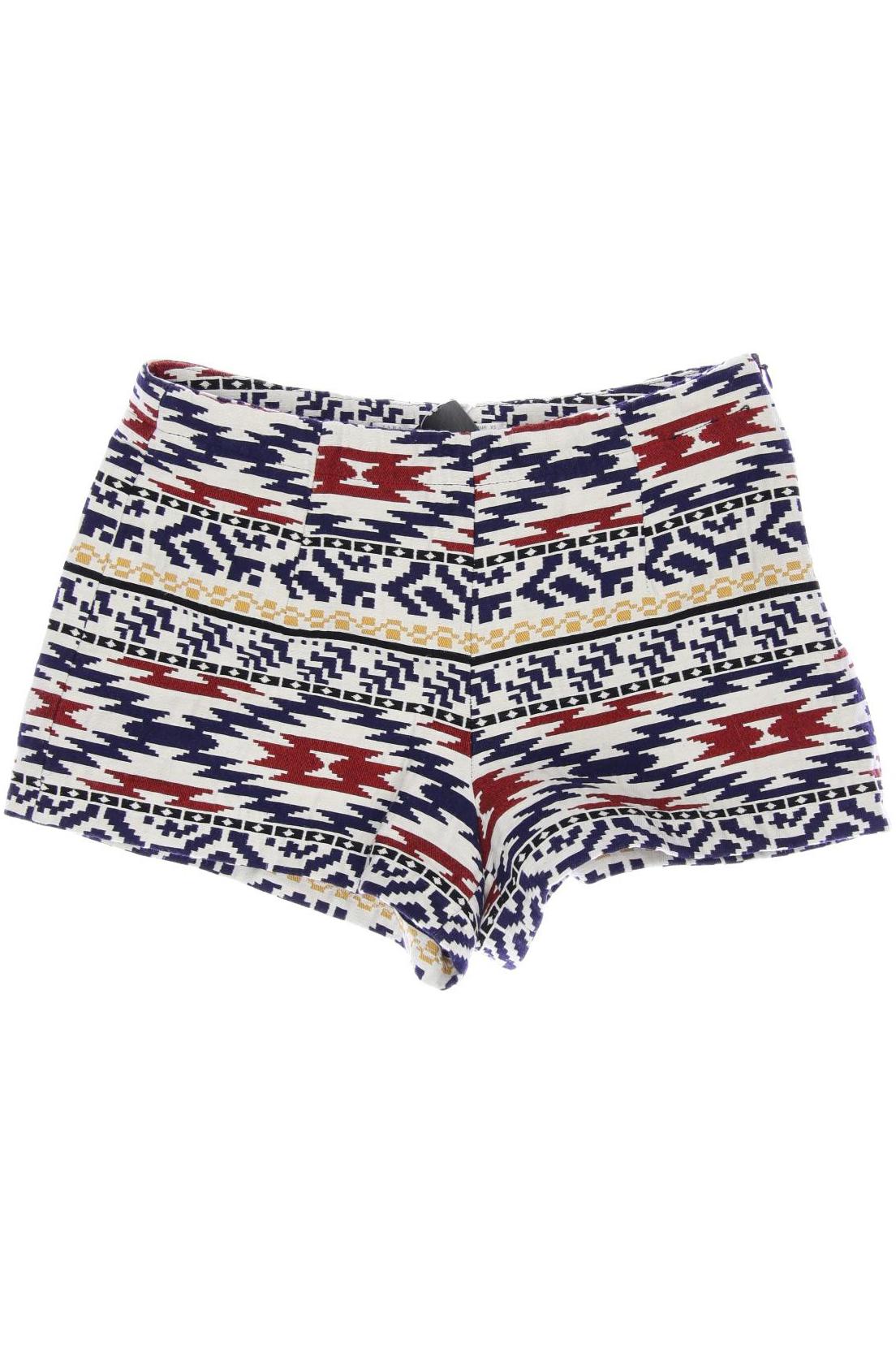 

Zara Damen Shorts, mehrfarbig, Gr. 34