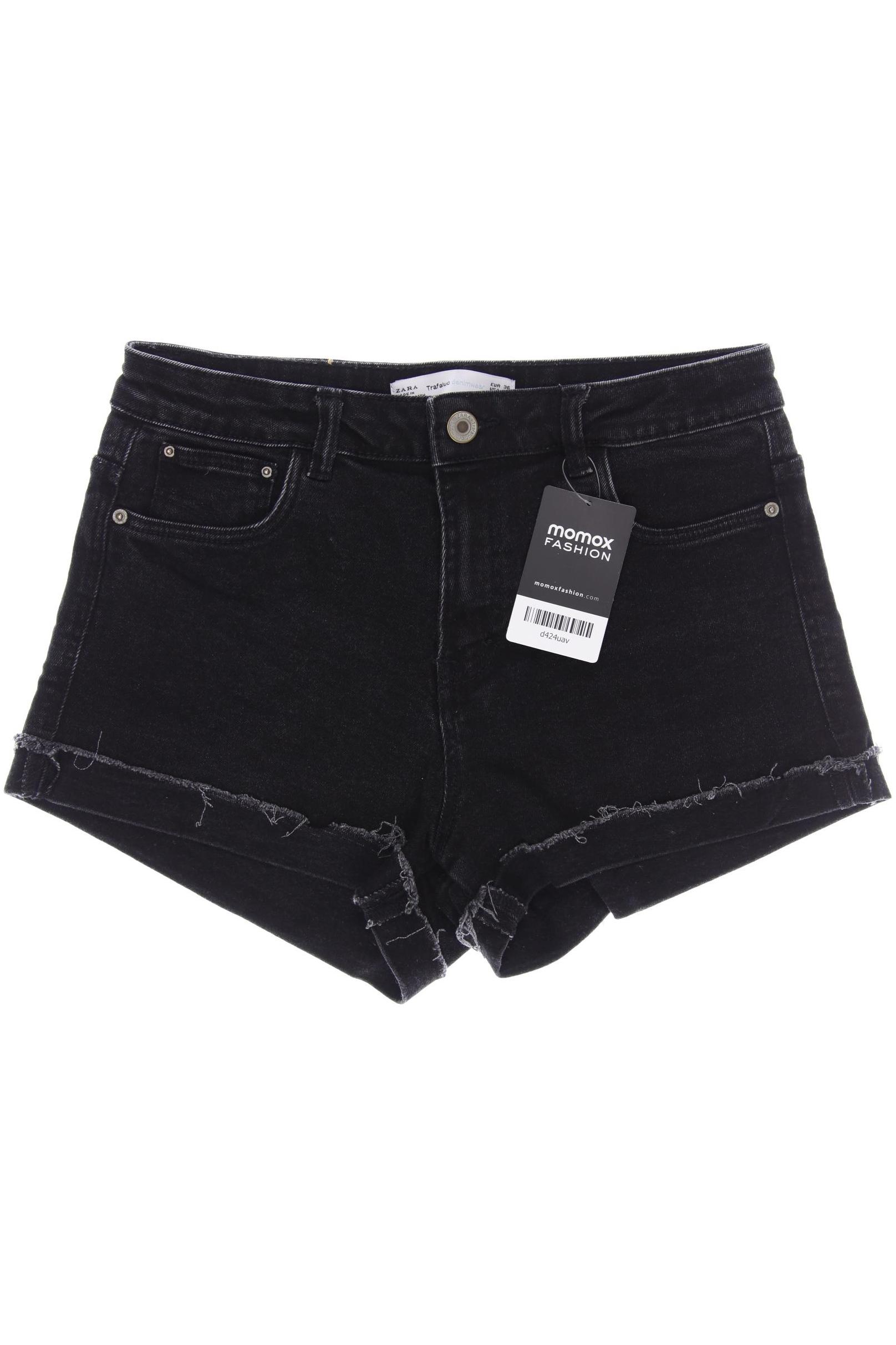 

ZARA Damen Shorts, schwarz