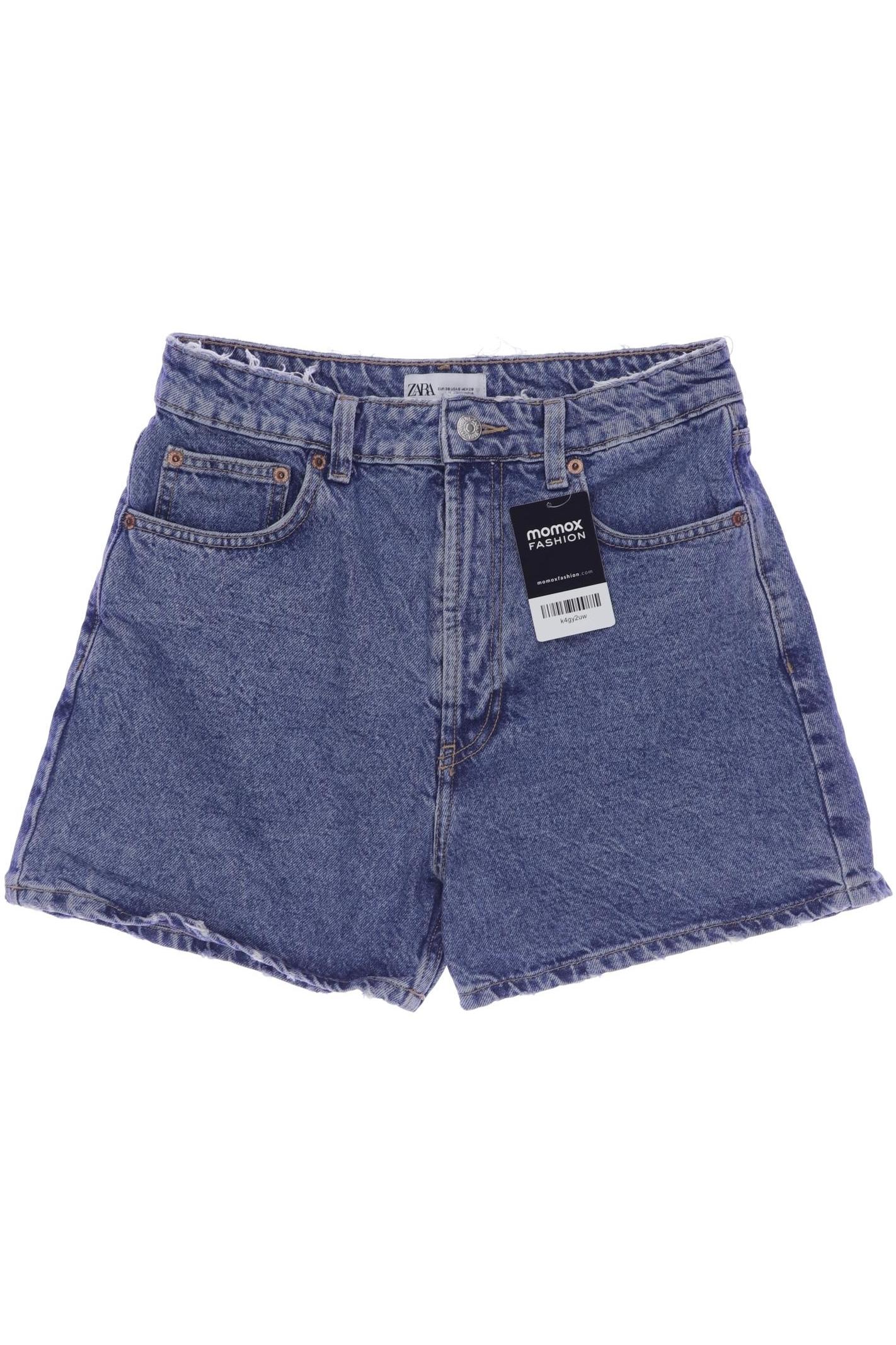 

Zara Damen Shorts, blau, Gr. 38