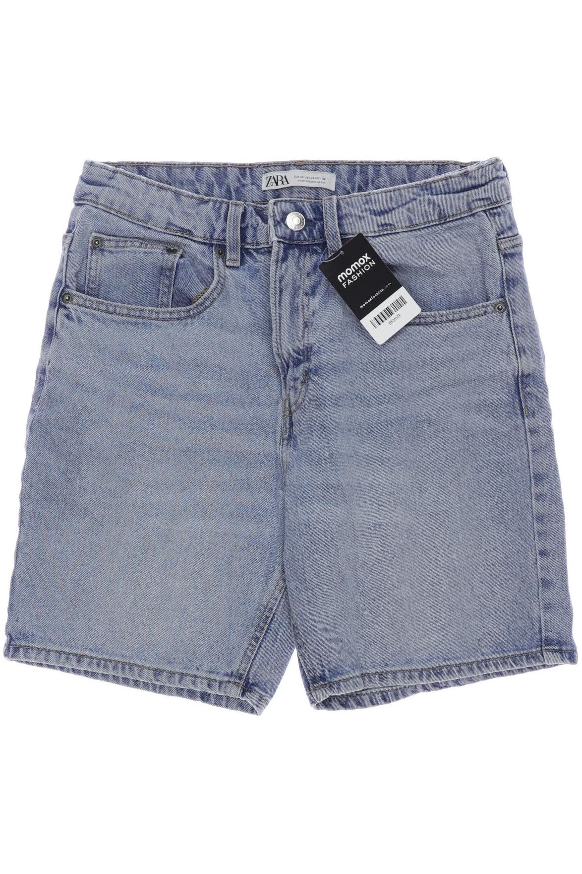 

Zara Damen Shorts, hellblau, Gr. 38