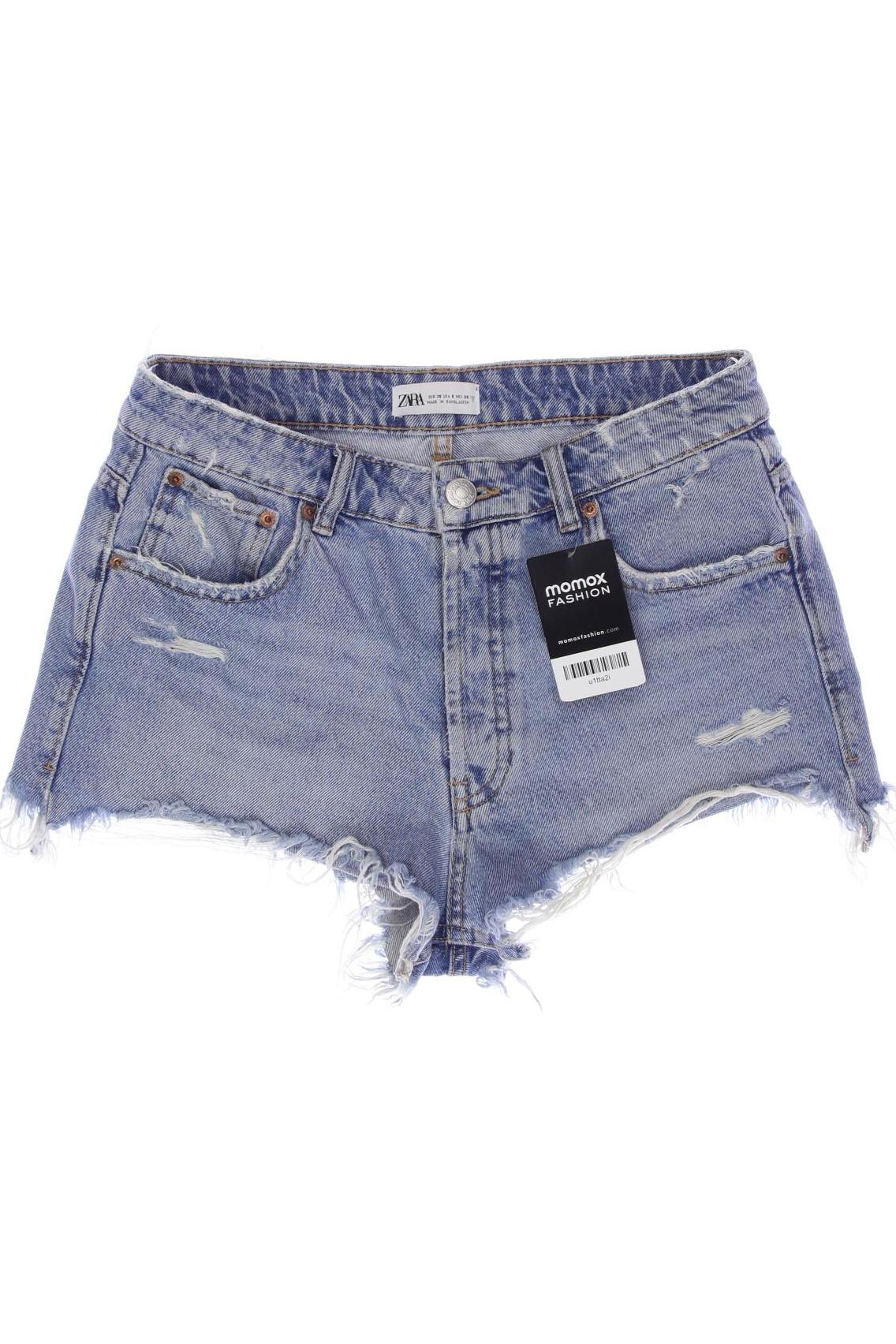 

Zara Damen Shorts, blau, Gr. 38