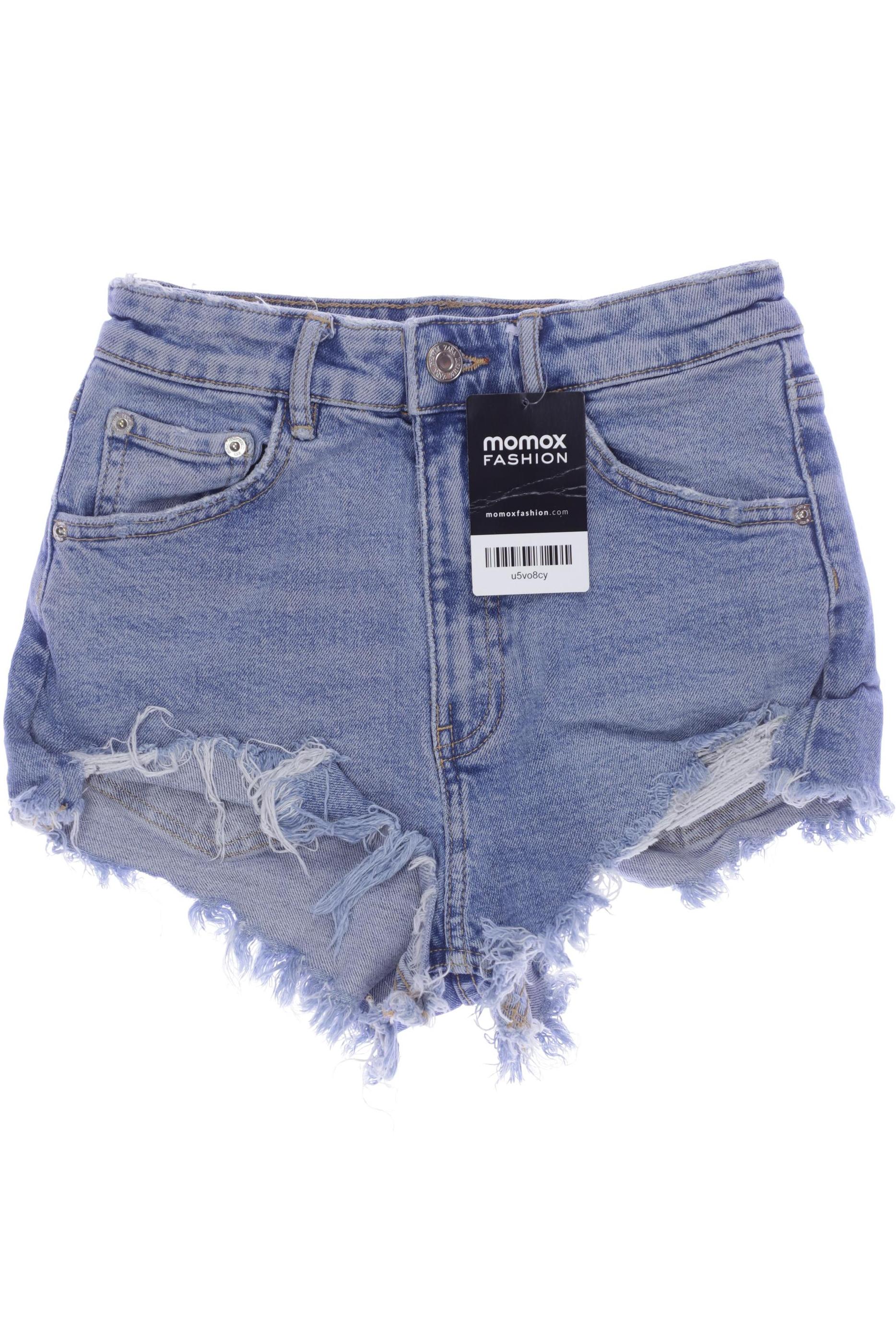 

Zara Damen Shorts, hellblau, Gr. 34