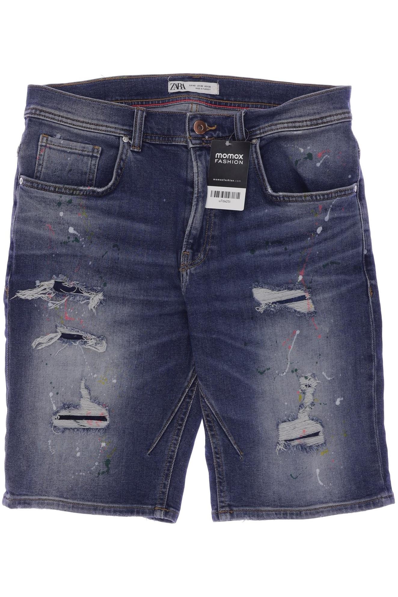 

Zara Damen Shorts, blau, Gr. 42