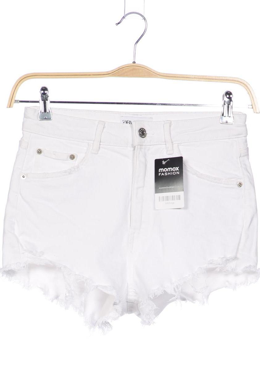 

Zara Damen Shorts, weiß, Gr. 38