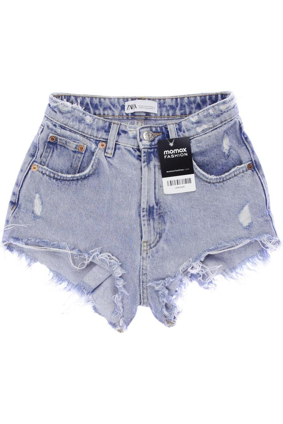 

Zara Damen Shorts, hellblau, Gr. 32