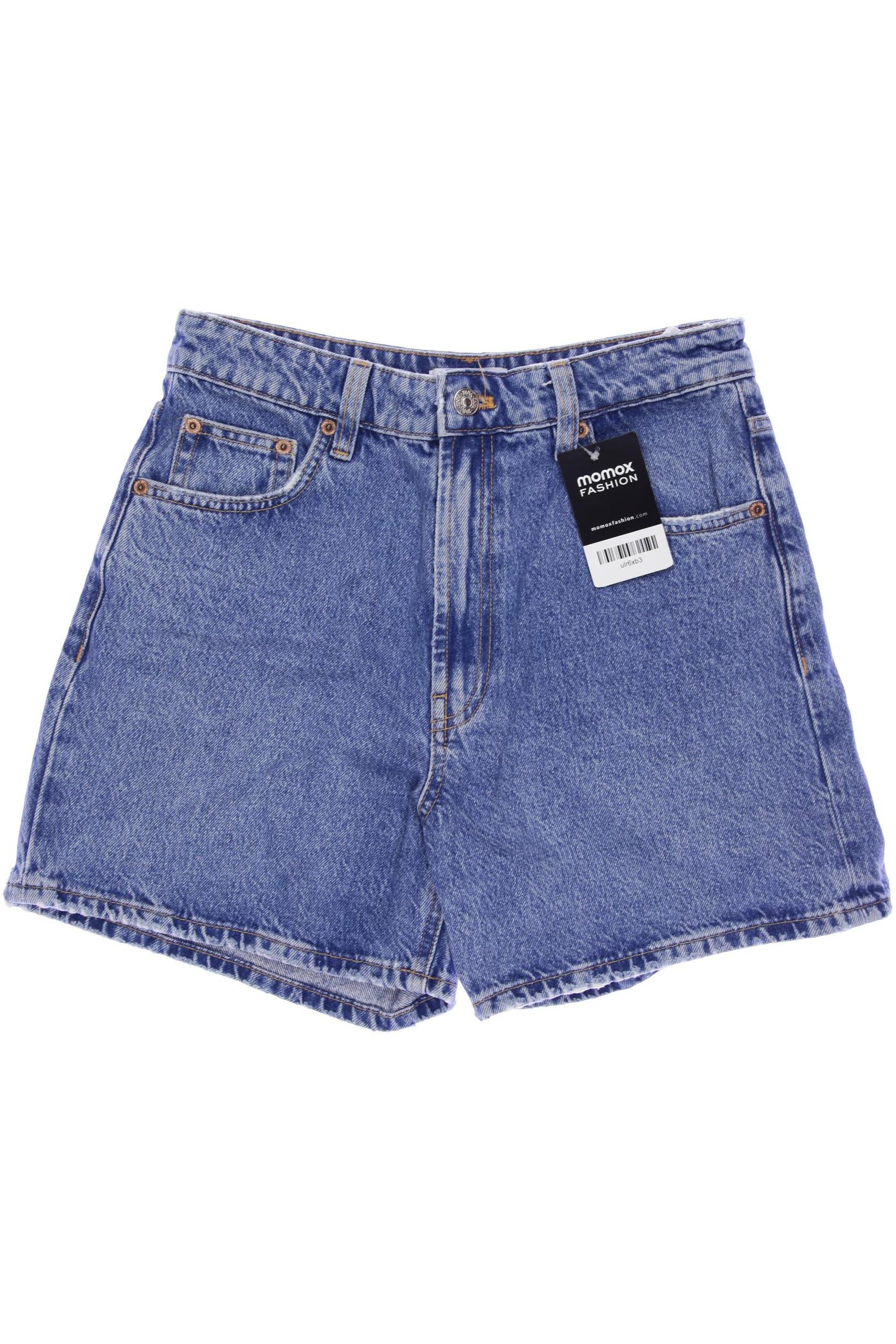 

ZARA Damen Shorts, blau