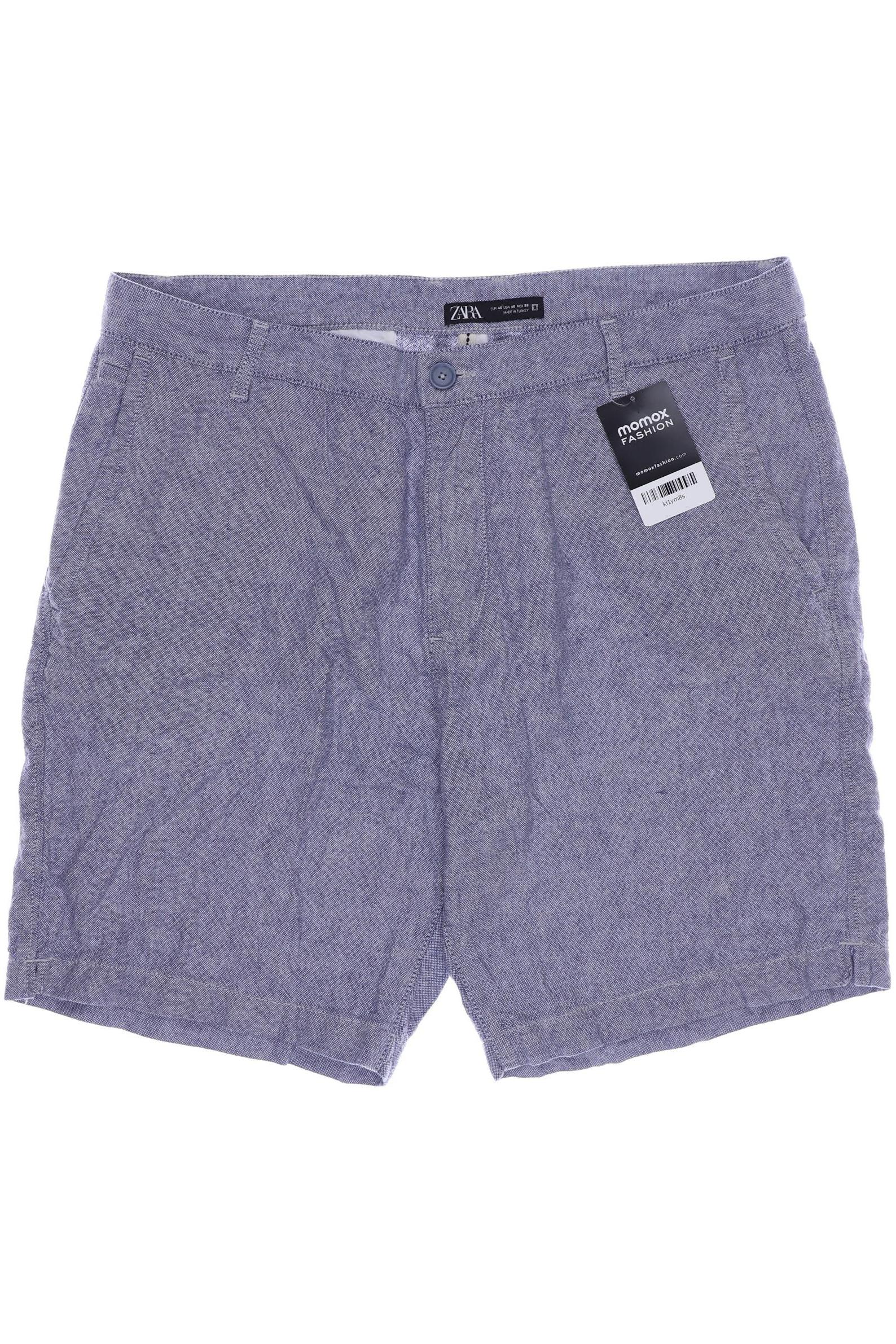 

ZARA Damen Shorts, blau