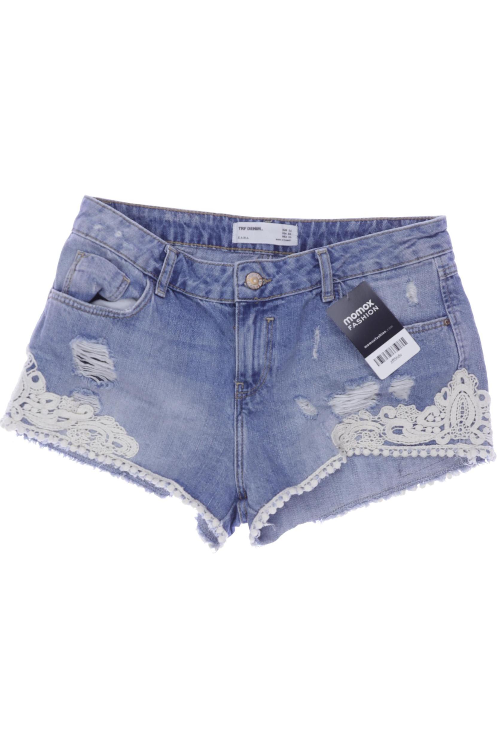 

Zara Damen Shorts, blau, Gr. 36