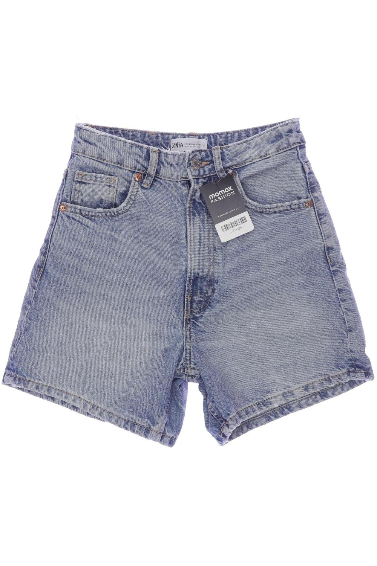 

Zara Damen Shorts, blau, Gr. 34