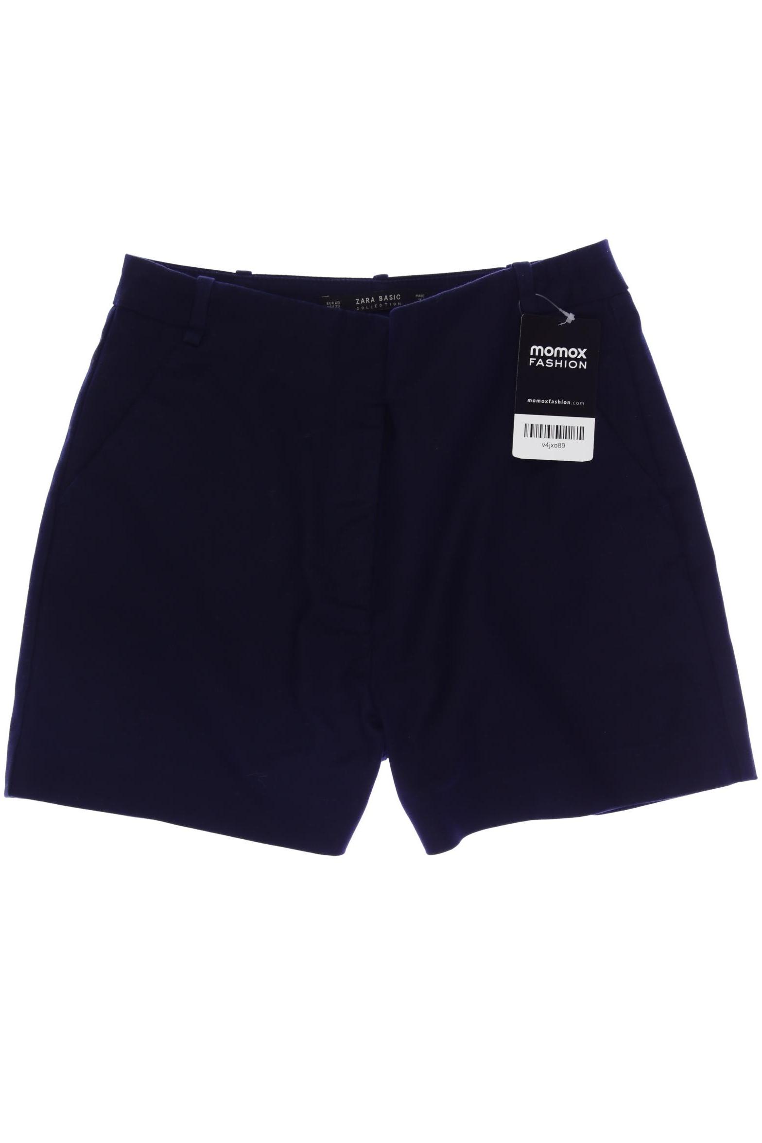 

Zara Damen Shorts, marineblau, Gr. 34