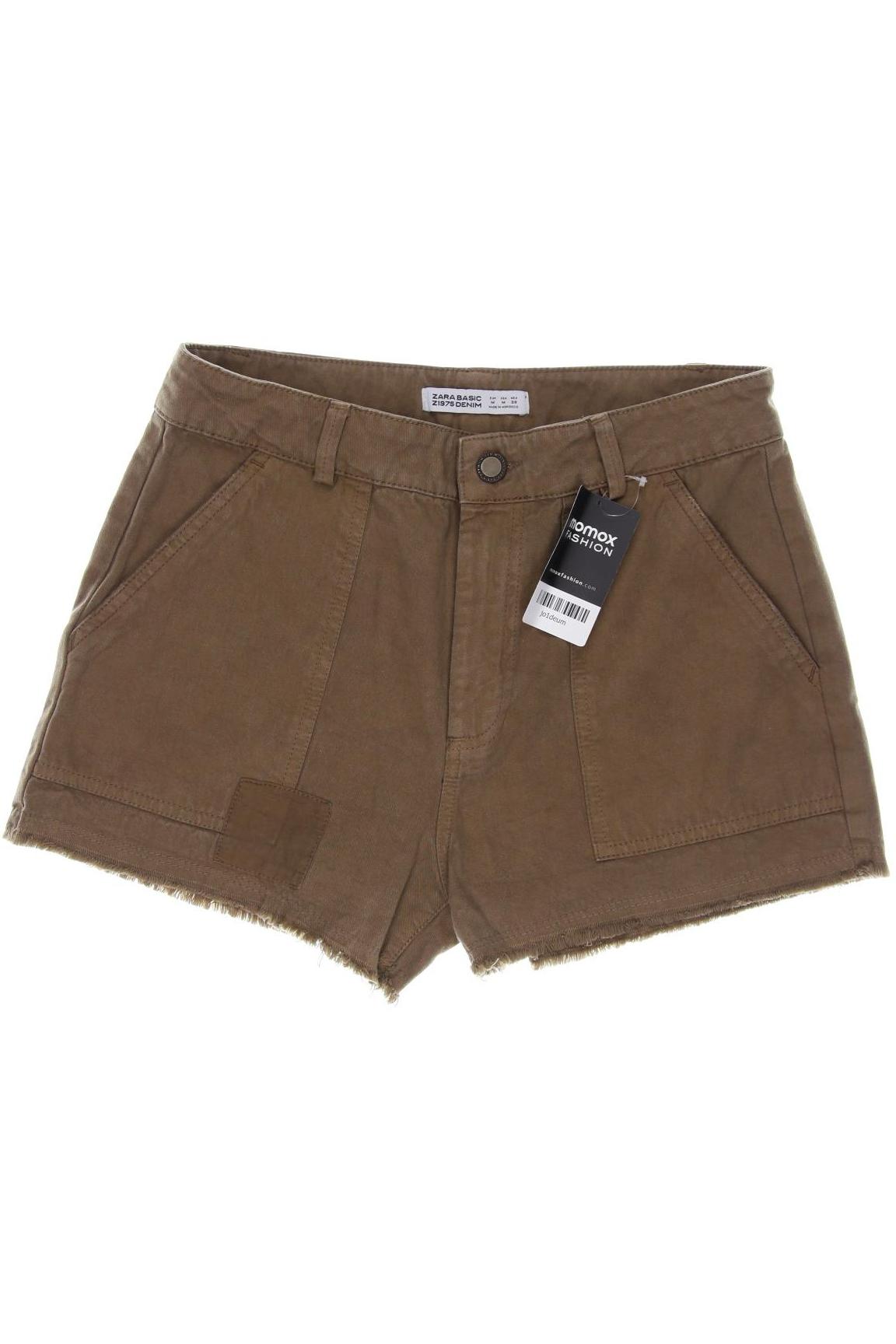 

ZARA Damen Shorts, braun