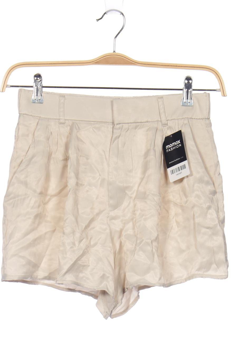 

ZARA Damen Shorts, cremeweiß