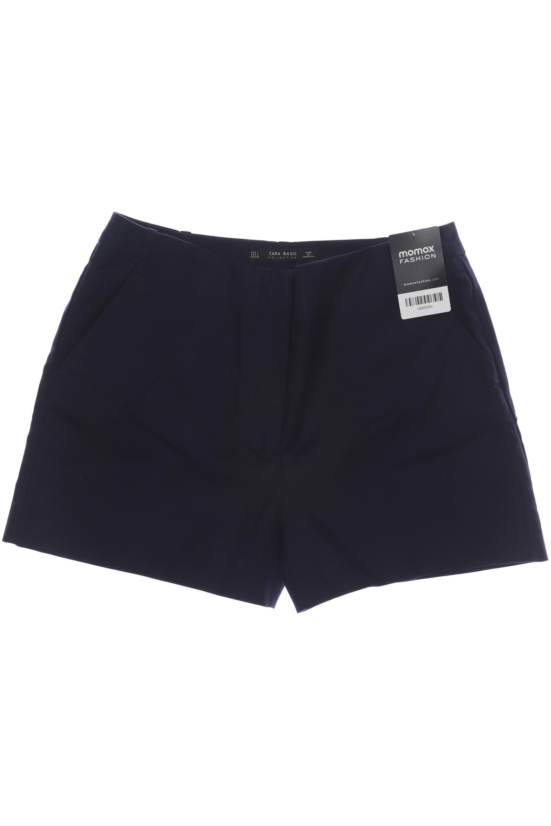 

ZARA Damen Shorts, marineblau