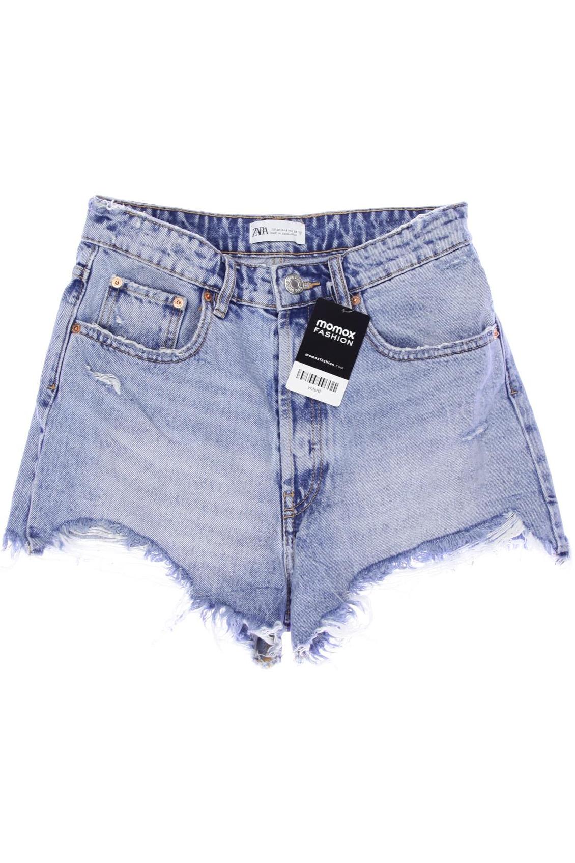 

Zara Damen Shorts, blau, Gr. 38