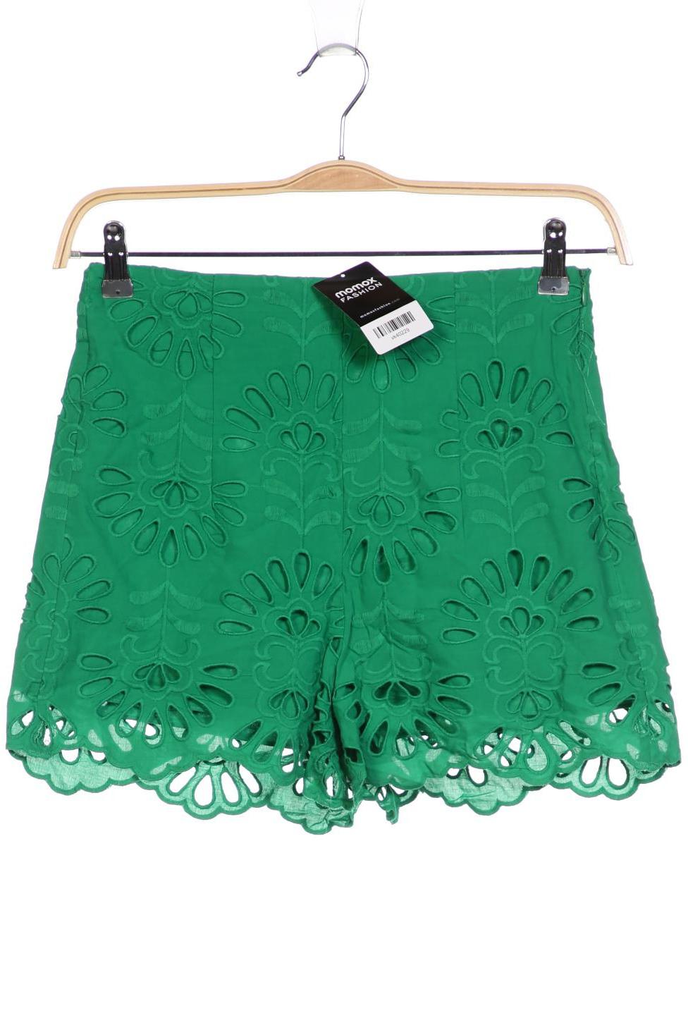 

Zara Damen Shorts, grün, Gr. 38