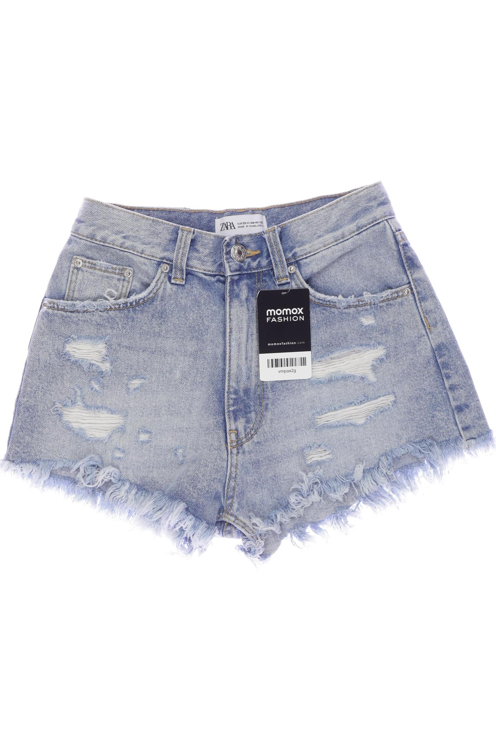 

Zara Damen Shorts, blau, Gr. 32