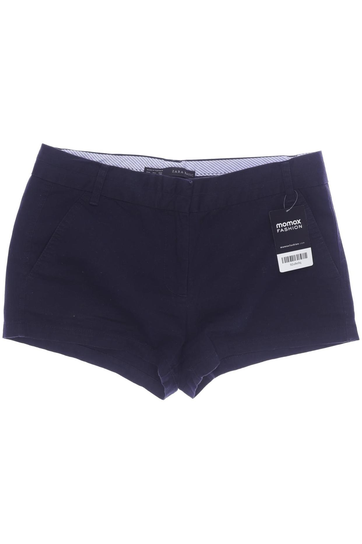 

Zara Damen Shorts, marineblau, Gr. 38