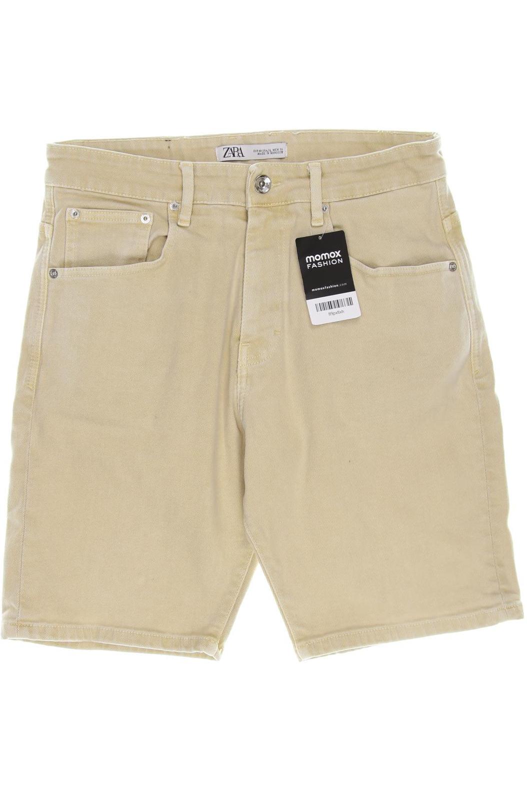 

Zara Damen Shorts, beige, Gr. 40