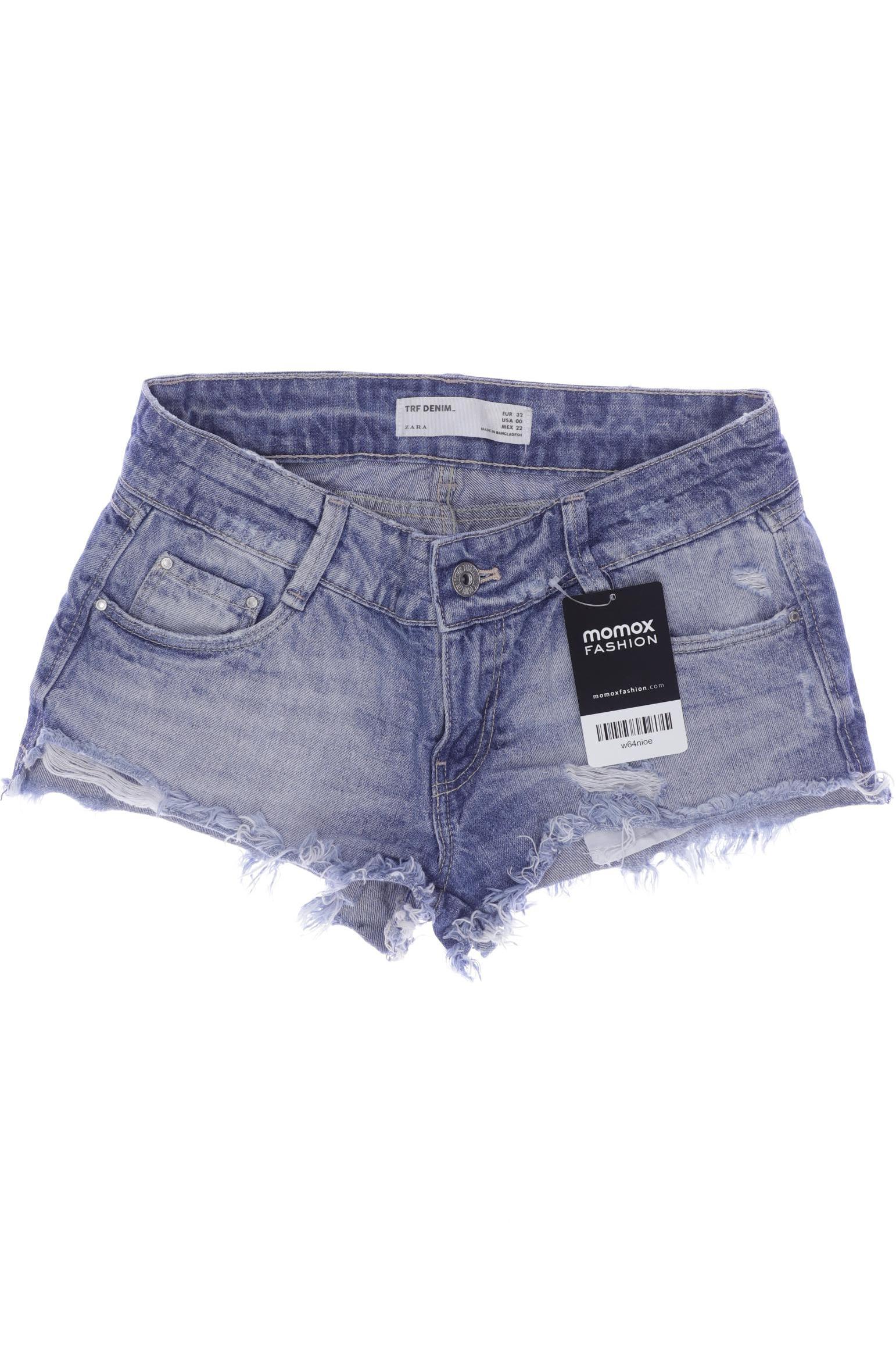 

ZARA Damen Shorts, hellblau