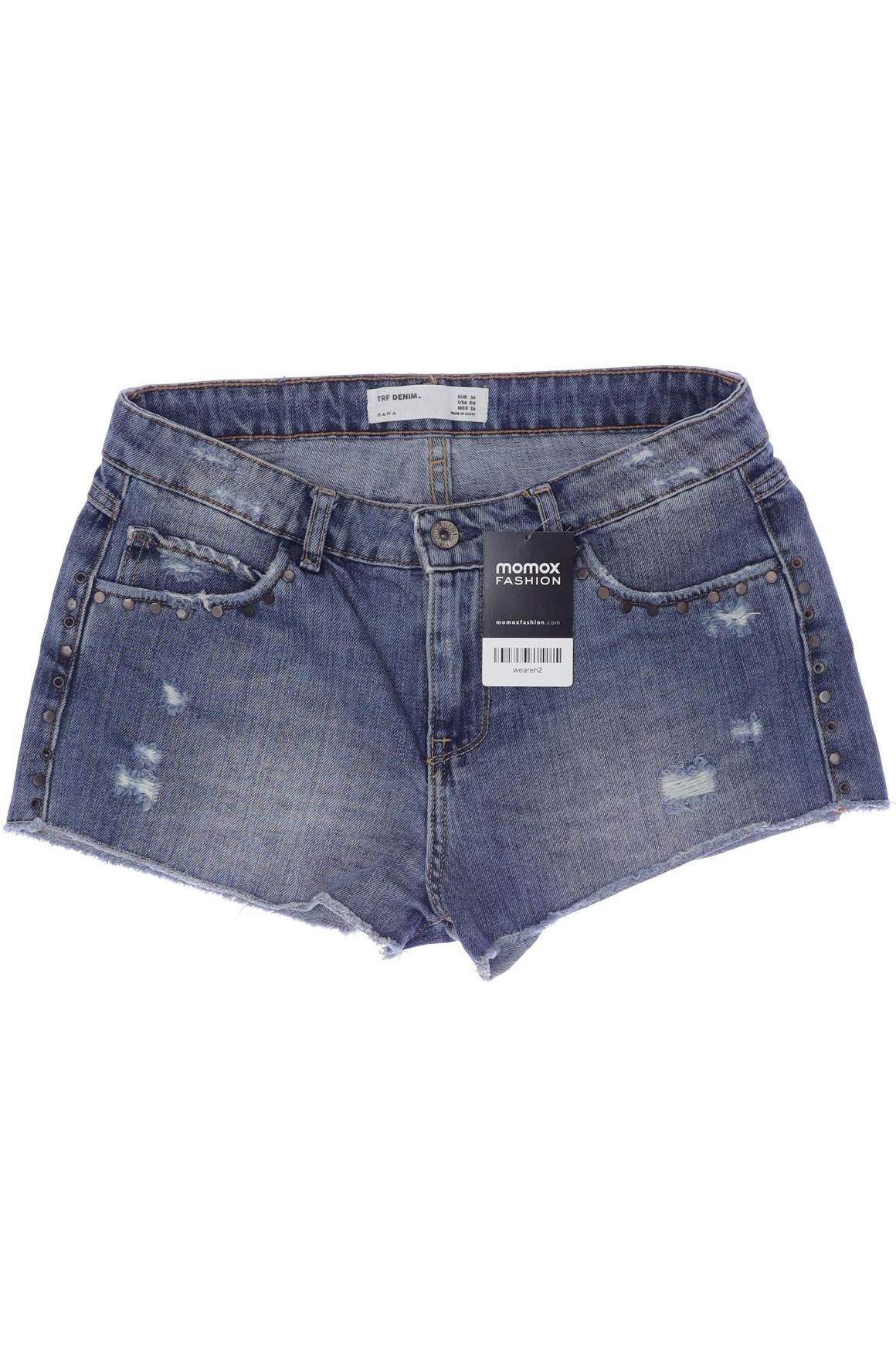 

Zara Damen Shorts, marineblau, Gr. 36