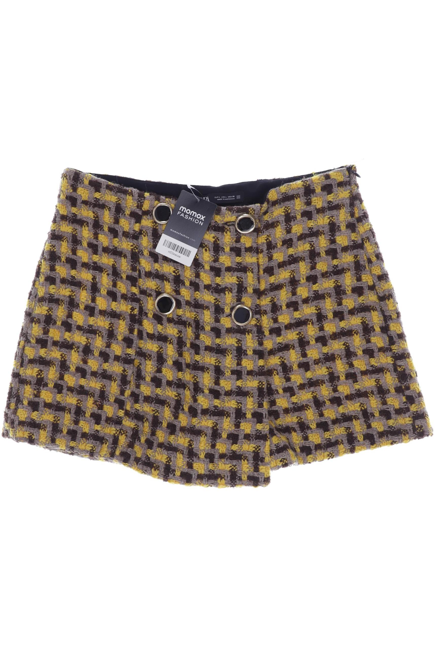 

ZARA Damen Shorts, gelb
