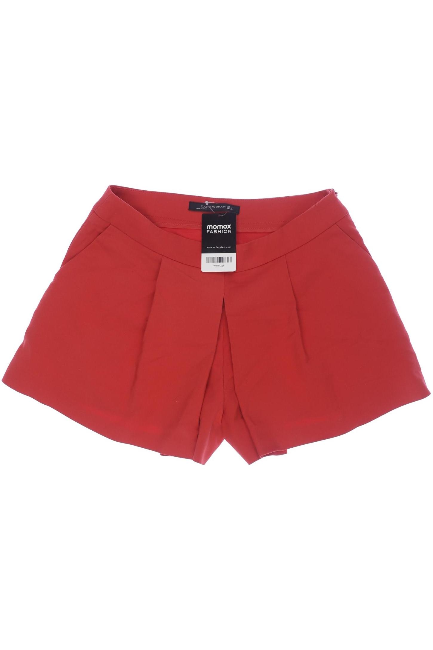 

Zara Damen Shorts, rot, Gr. 36