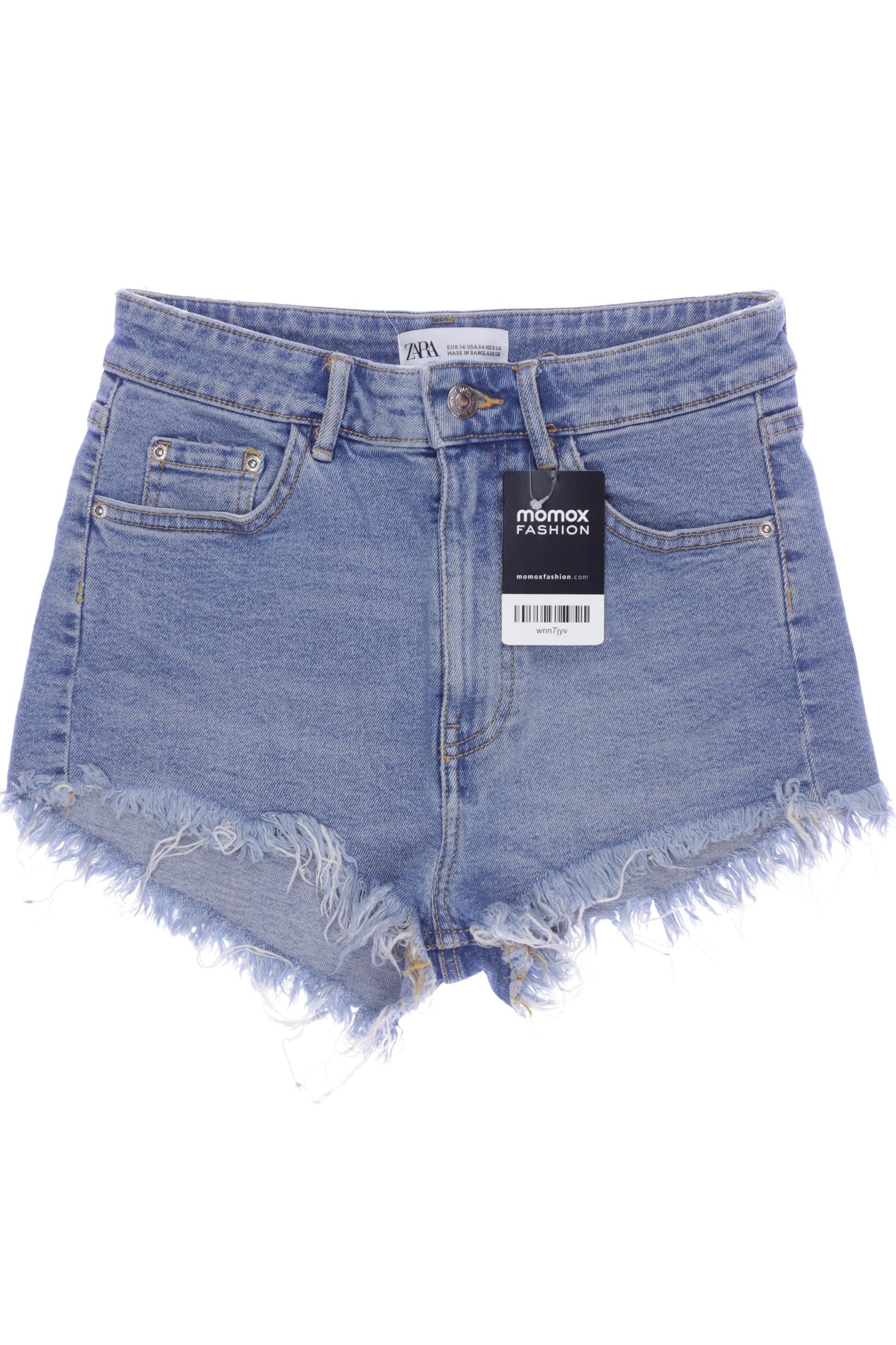 

Zara Damen Shorts, blau, Gr. 36