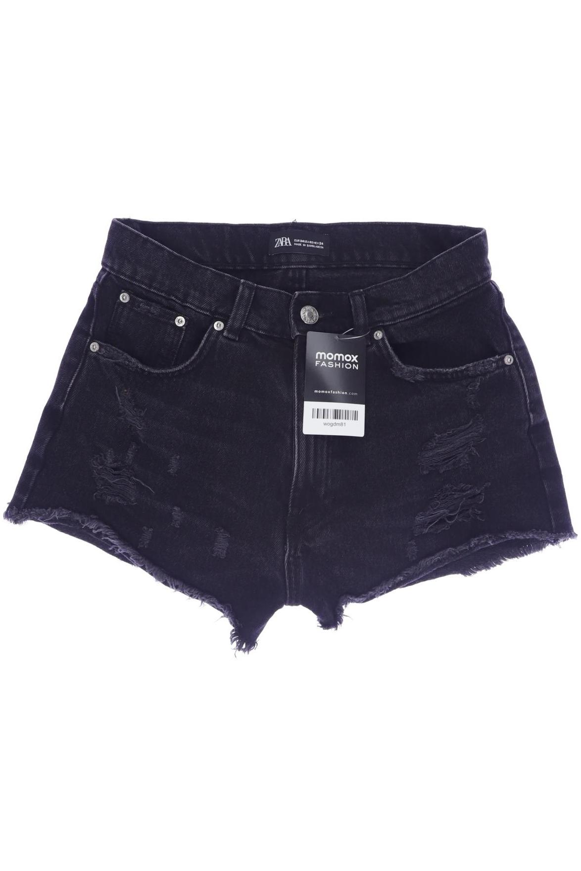 

Zara Damen Shorts, schwarz, Gr. 34