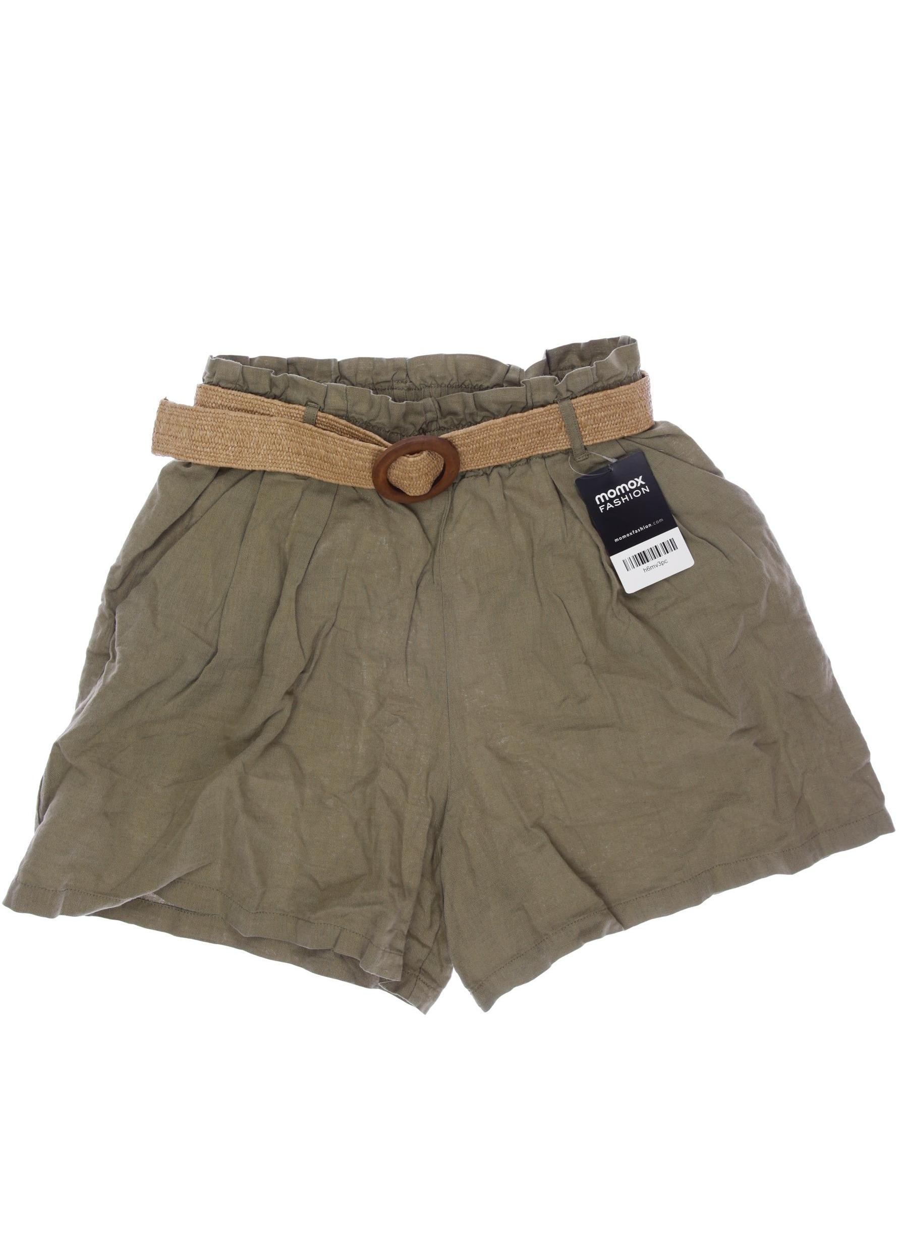 

Zara Damen Shorts, grün, Gr. 34